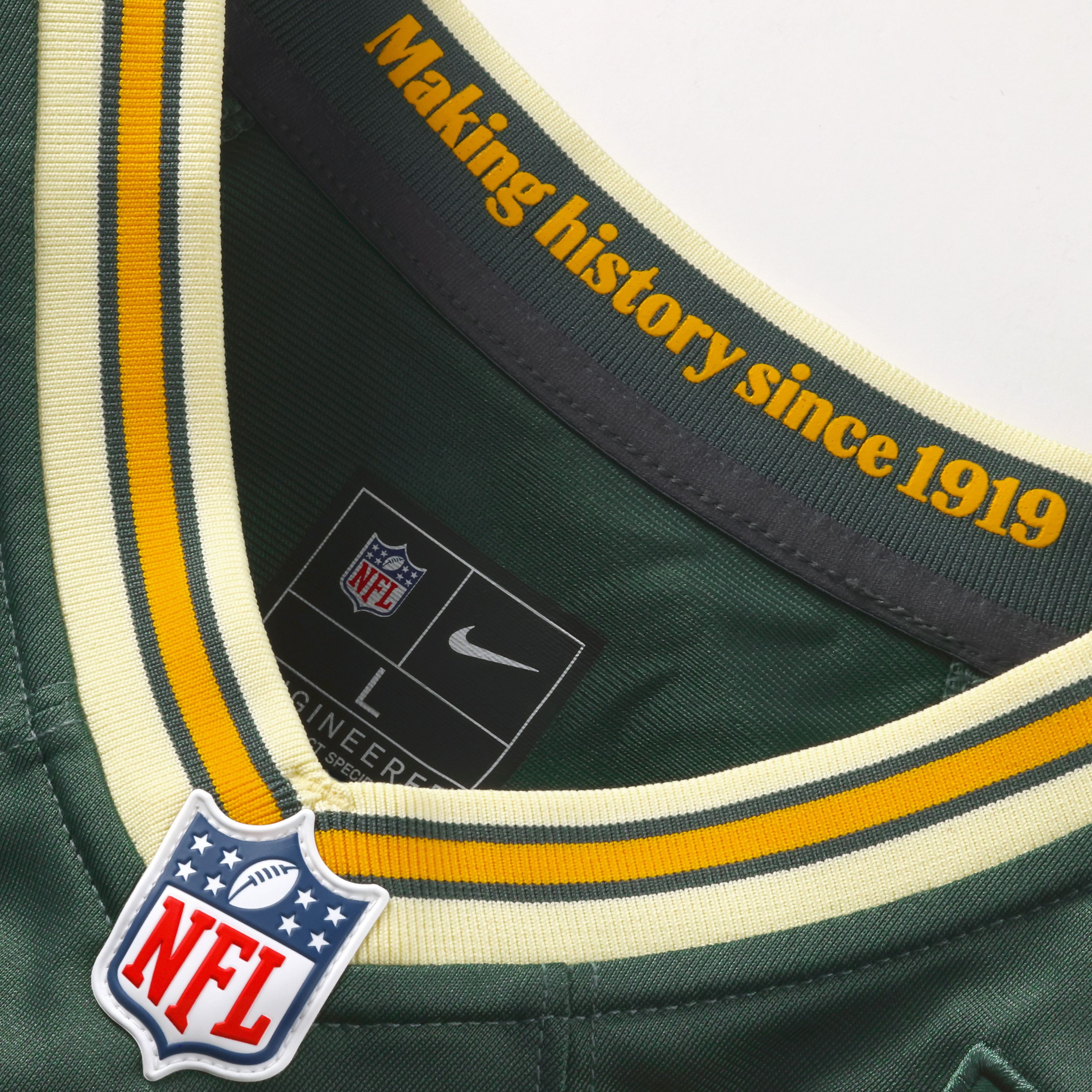 Men's Nike Christian Watson Green Bay Packers 2026 Rivalries Collection Game Jersey