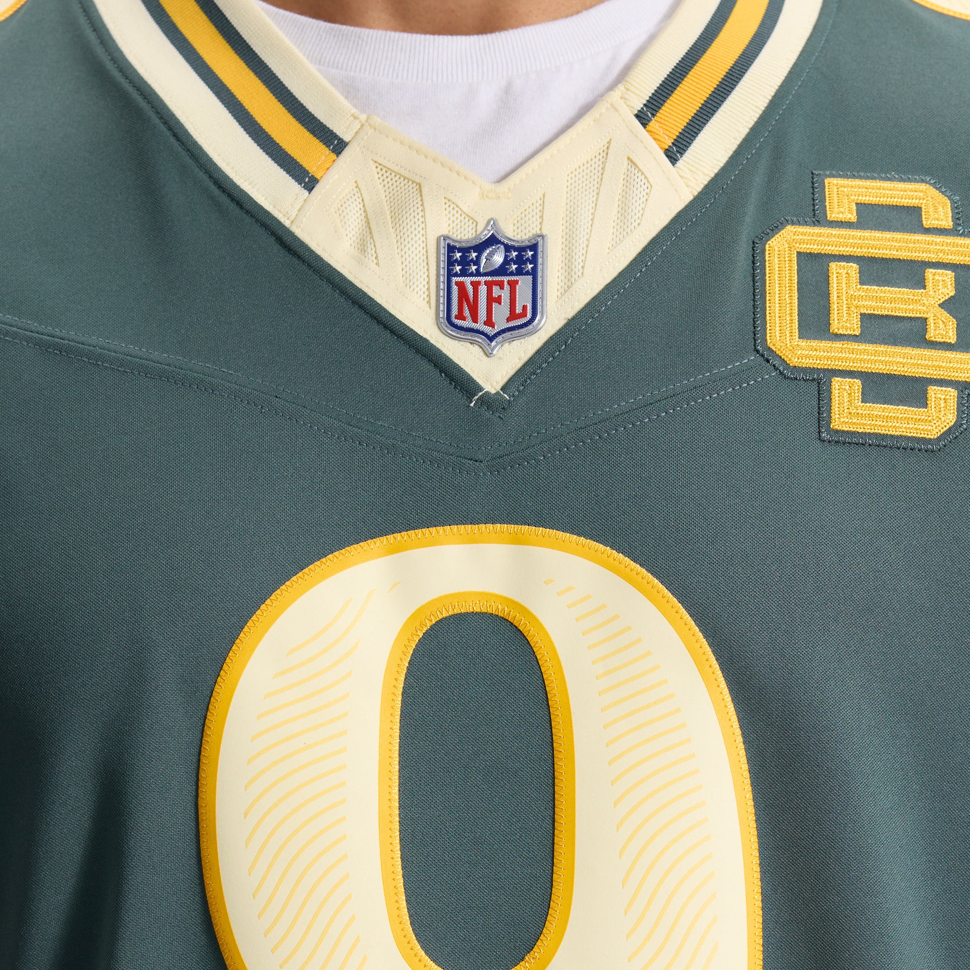 Men's Nike Christian Watson Green Bay Packers 2026 Rivalries Collection Stitched Limited Jersey