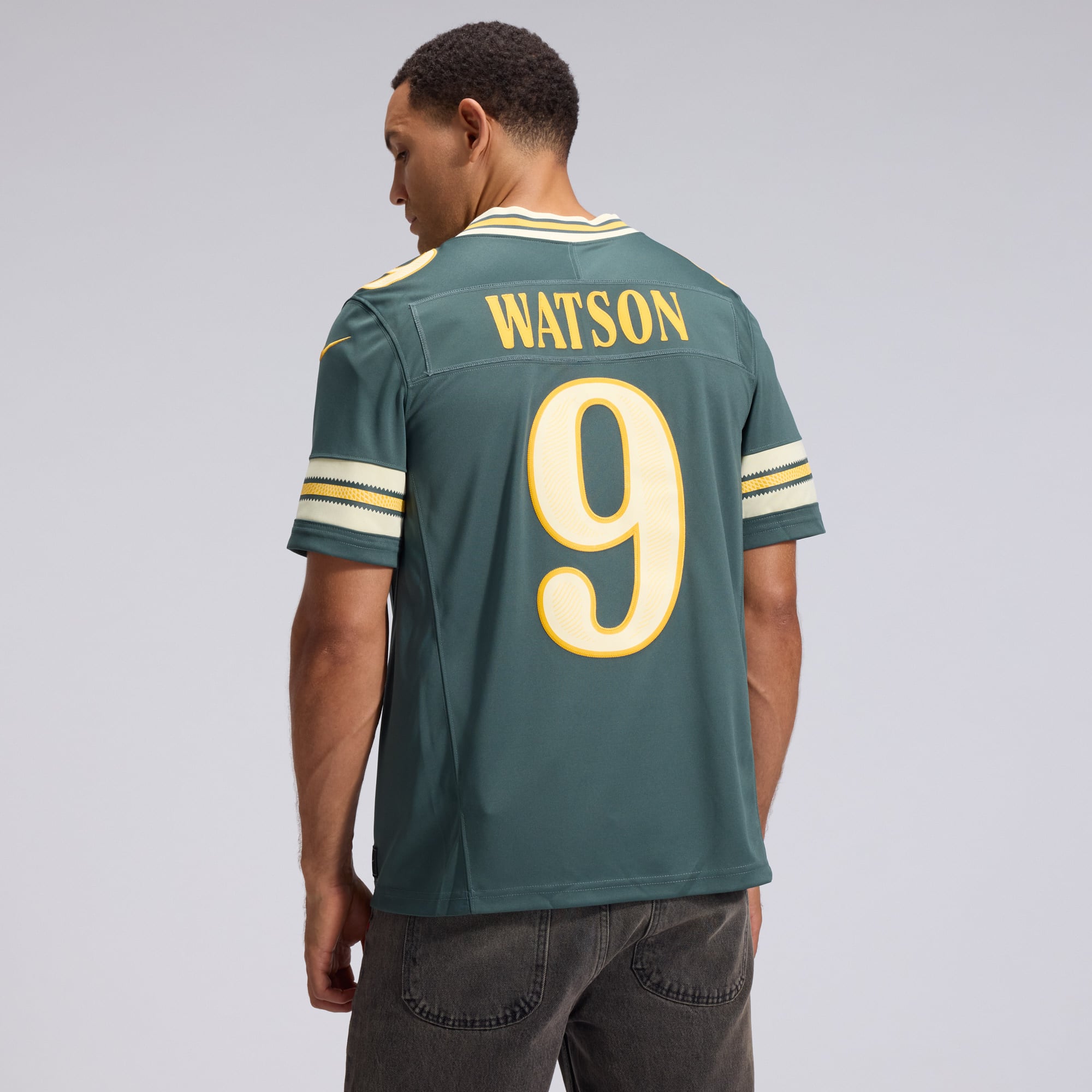 Men's Nike Christian Watson Green Bay Packers 2026 Rivalries Collection Stitched Limited Jersey