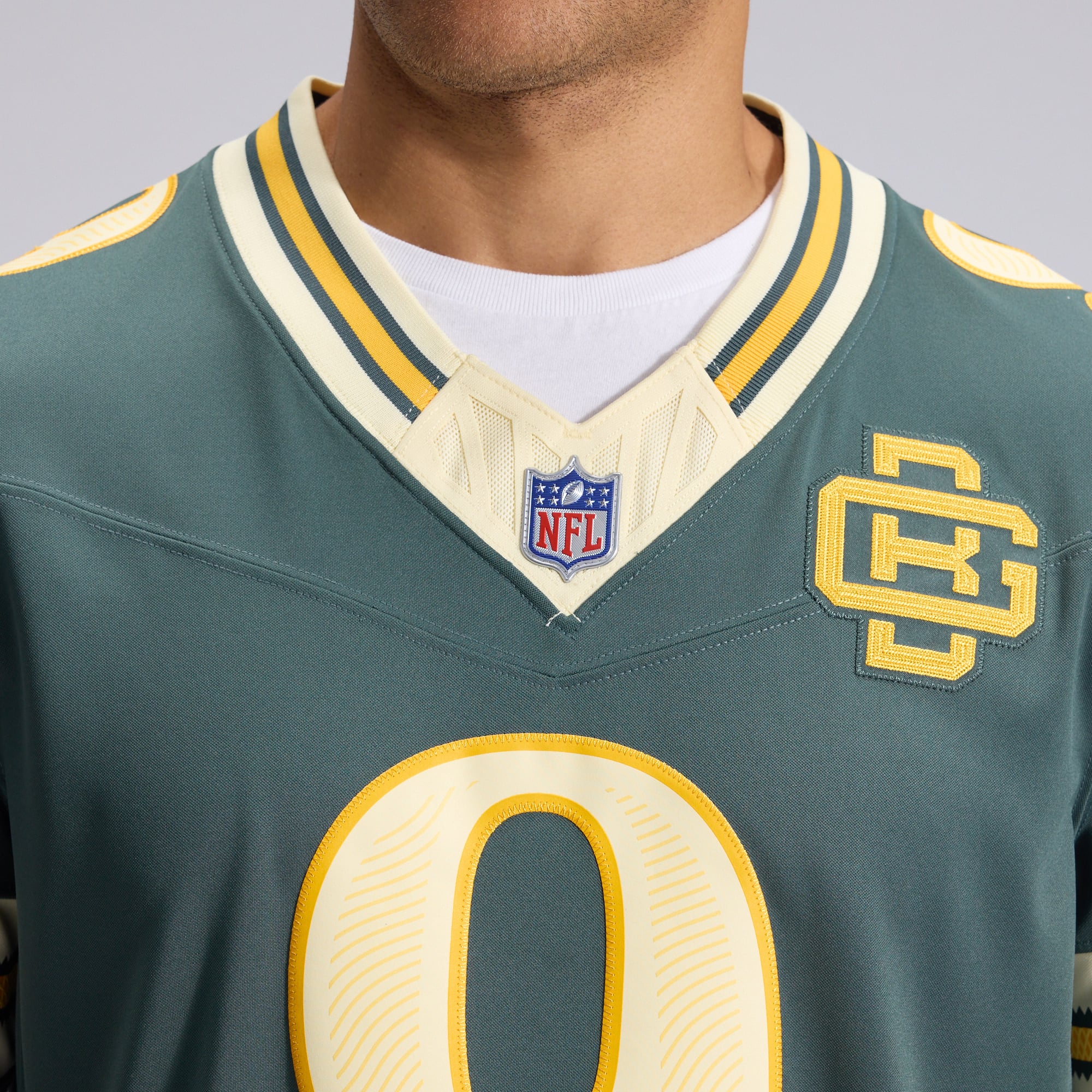 Men's Nike Christian Watson Green Bay Packers 2026 Rivalries Collection Stitched Limited Jersey