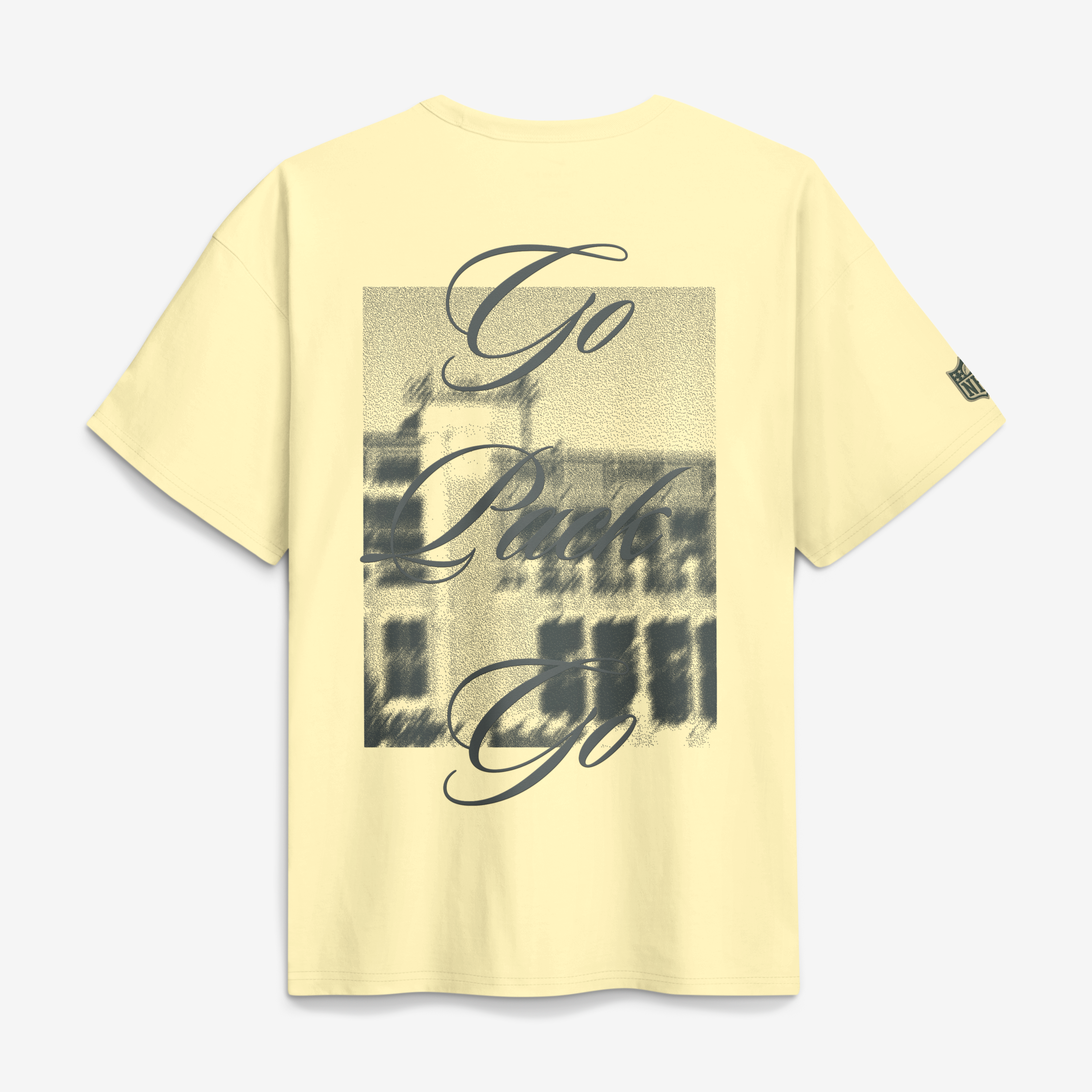 T-shirt Nike Max90 crème Green Bay Packers Collection 2026 Rivalries pour homme