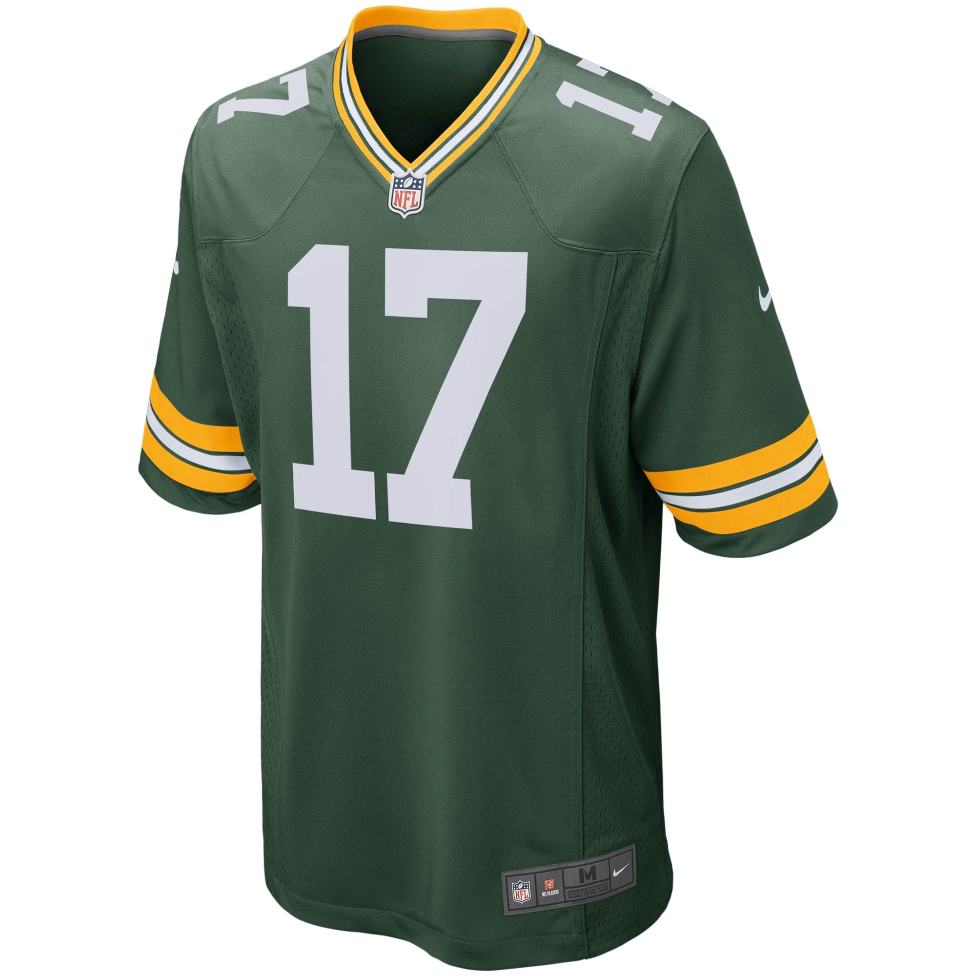 NIKE NFL グリーンベイ パッカーズ ダバンテ アダムス ゲームシャツ Men's Nike Davante Adams Green Green Bay Packers Game Player - Jersey