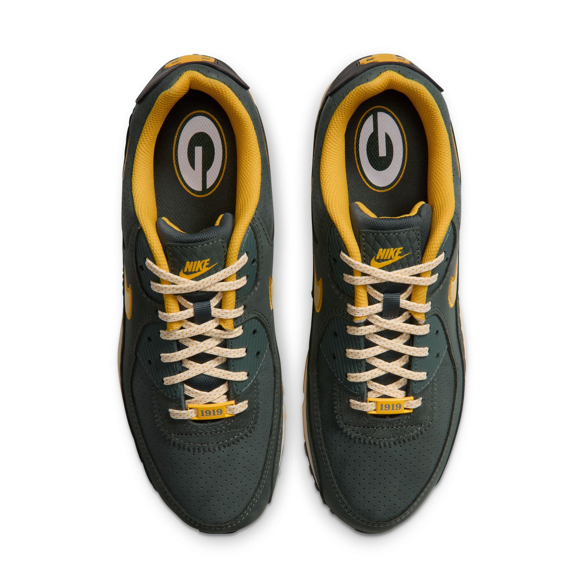 Men's Nike Green Bay Packers 2026 Rivalries Collection Air Max 90 Shoes