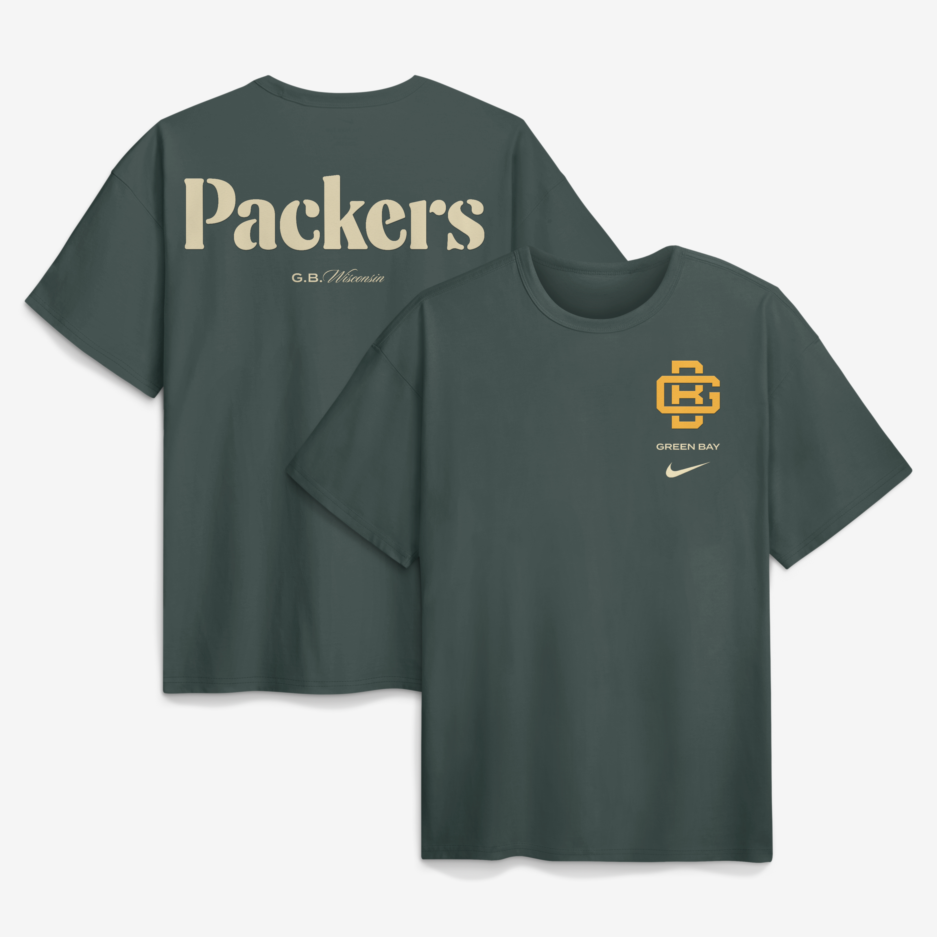 Men's Nike  Green Bay Packers 2026 Rivalries Collection Max90 T-Shirt