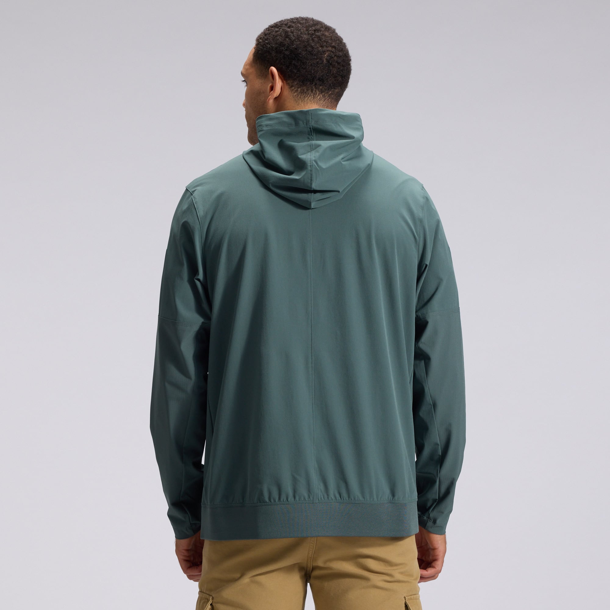 Men's Nike Green Bay Packers 2026 Rivalries Collection Sideline Anorak Half-Zip Jacket