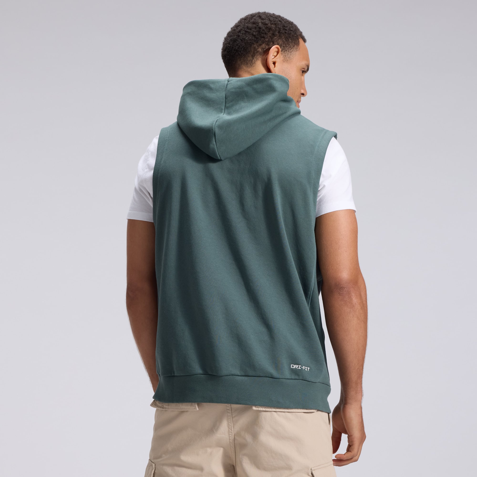 Men's Nike Green Bay Packers 2026 Rivalries Collection Sideline Sleeveless Fleece Hoodie