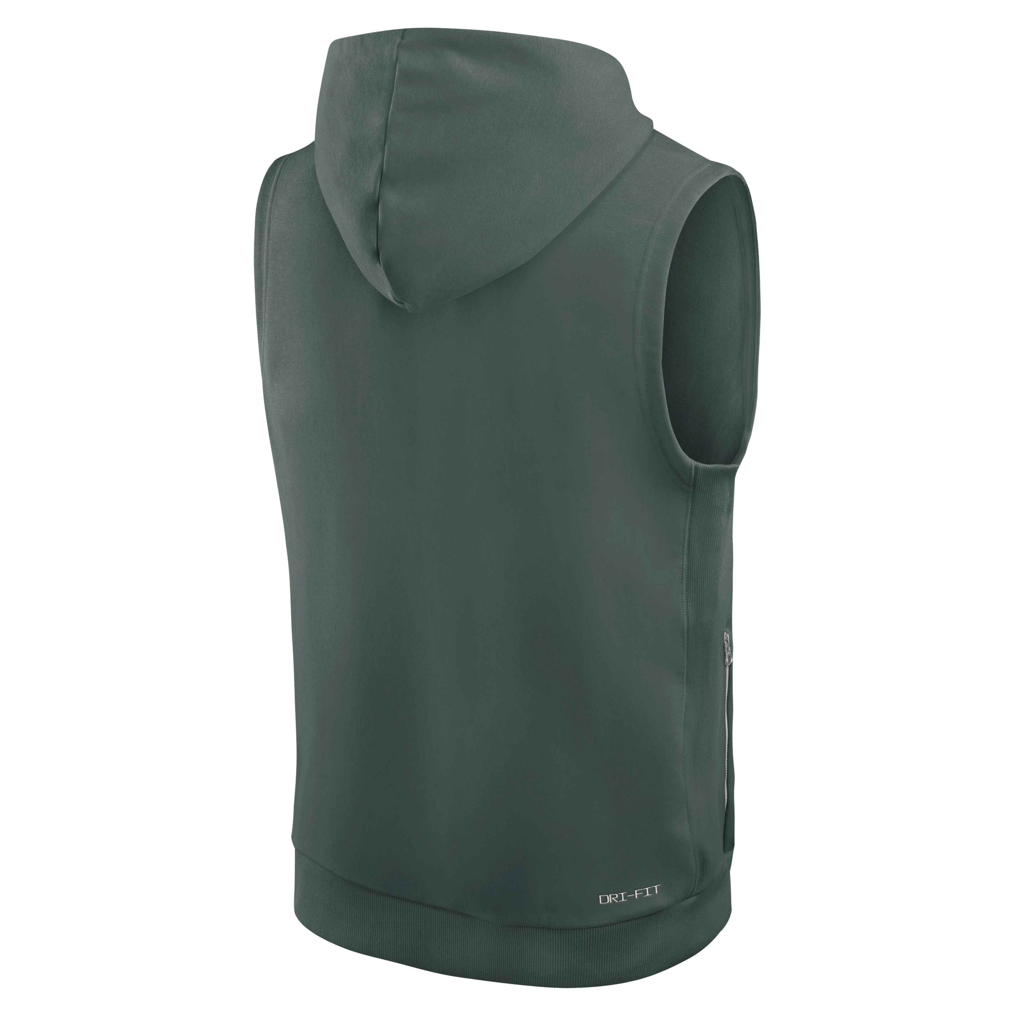 Men's Nike Green Bay Packers 2026 Rivalries Collection Sideline Sleeveless Fleece Hoodie