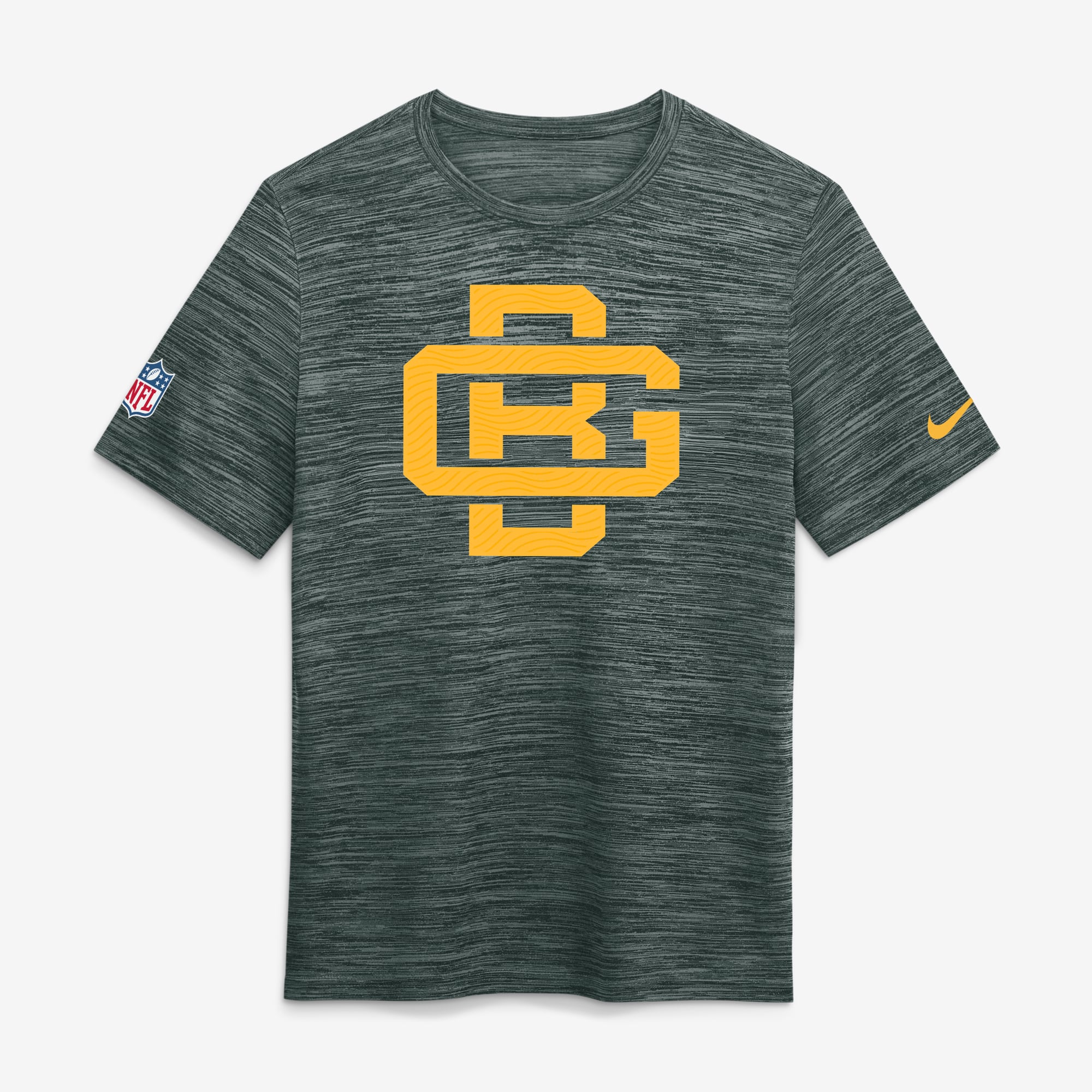 Men's Nike  Green Bay Packers 2026 Rivalries Collection Sideline Velocity T-Shirt