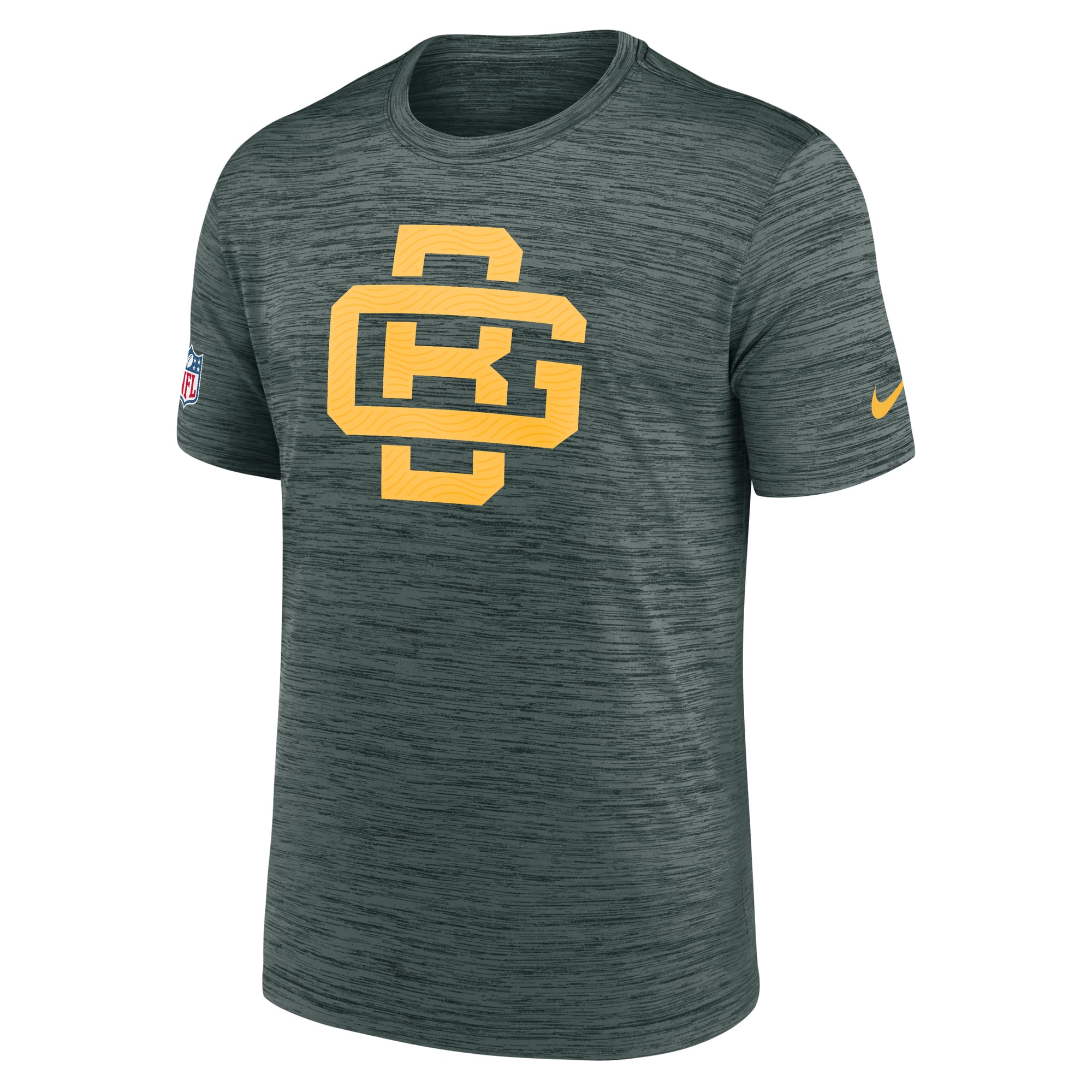 Men's Nike  Green Bay Packers 2026 Rivalries Collection Sideline Velocity T-Shirt
