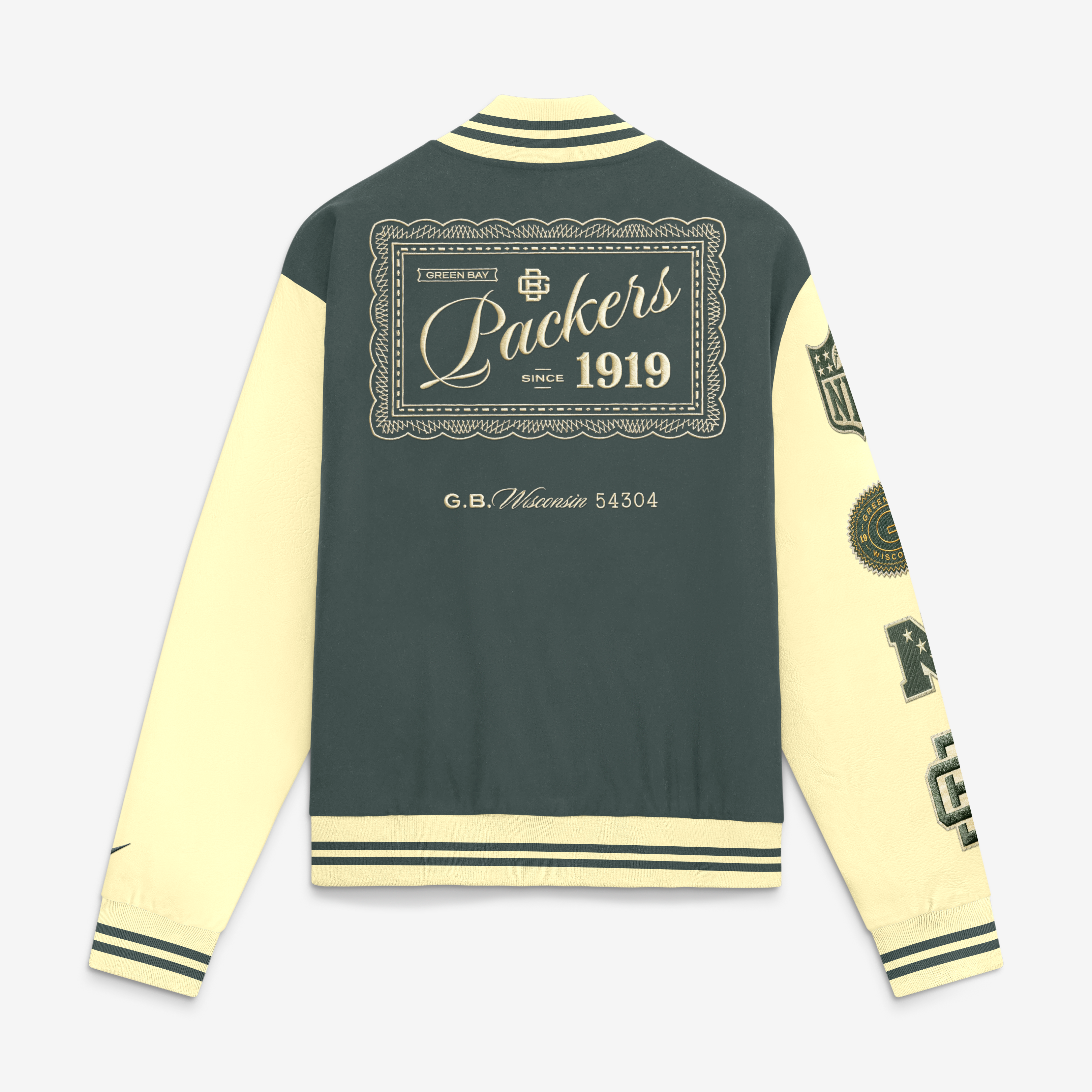 Veste universitaire Nike Green Bay Packers 2026 Rivalries Collection pour homme