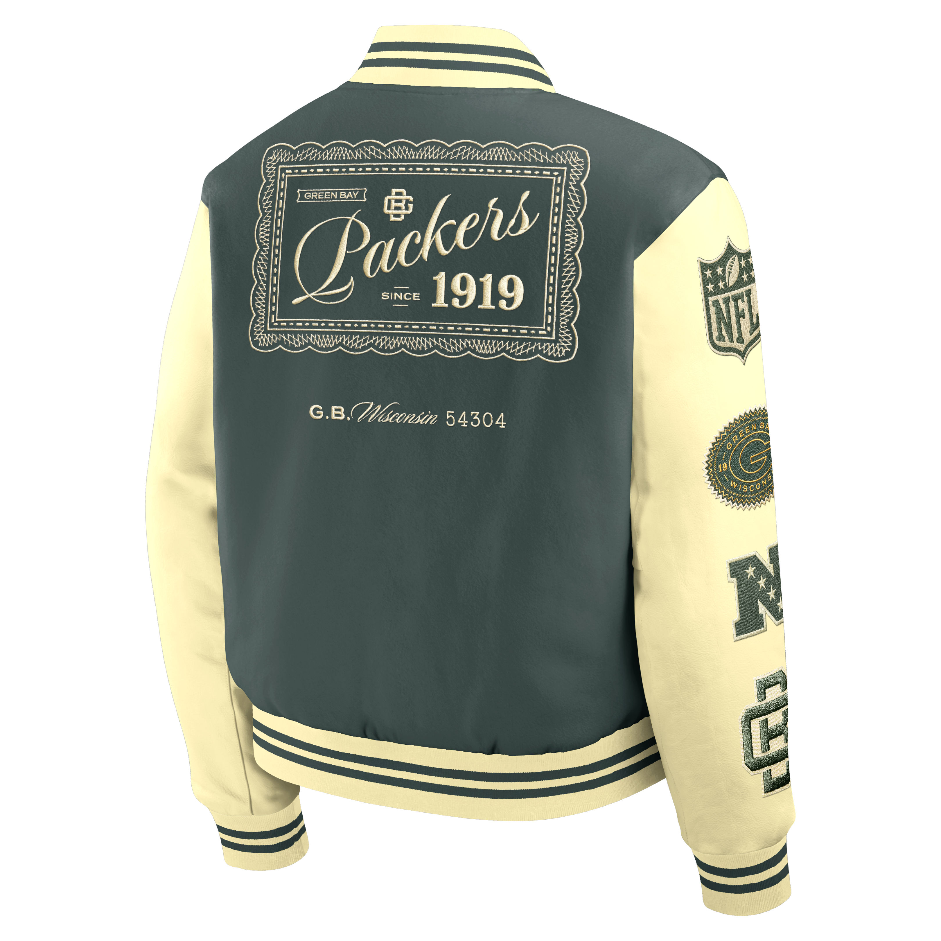 Veste universitaire Nike Green Bay Packers 2026 Rivalries Collection pour homme