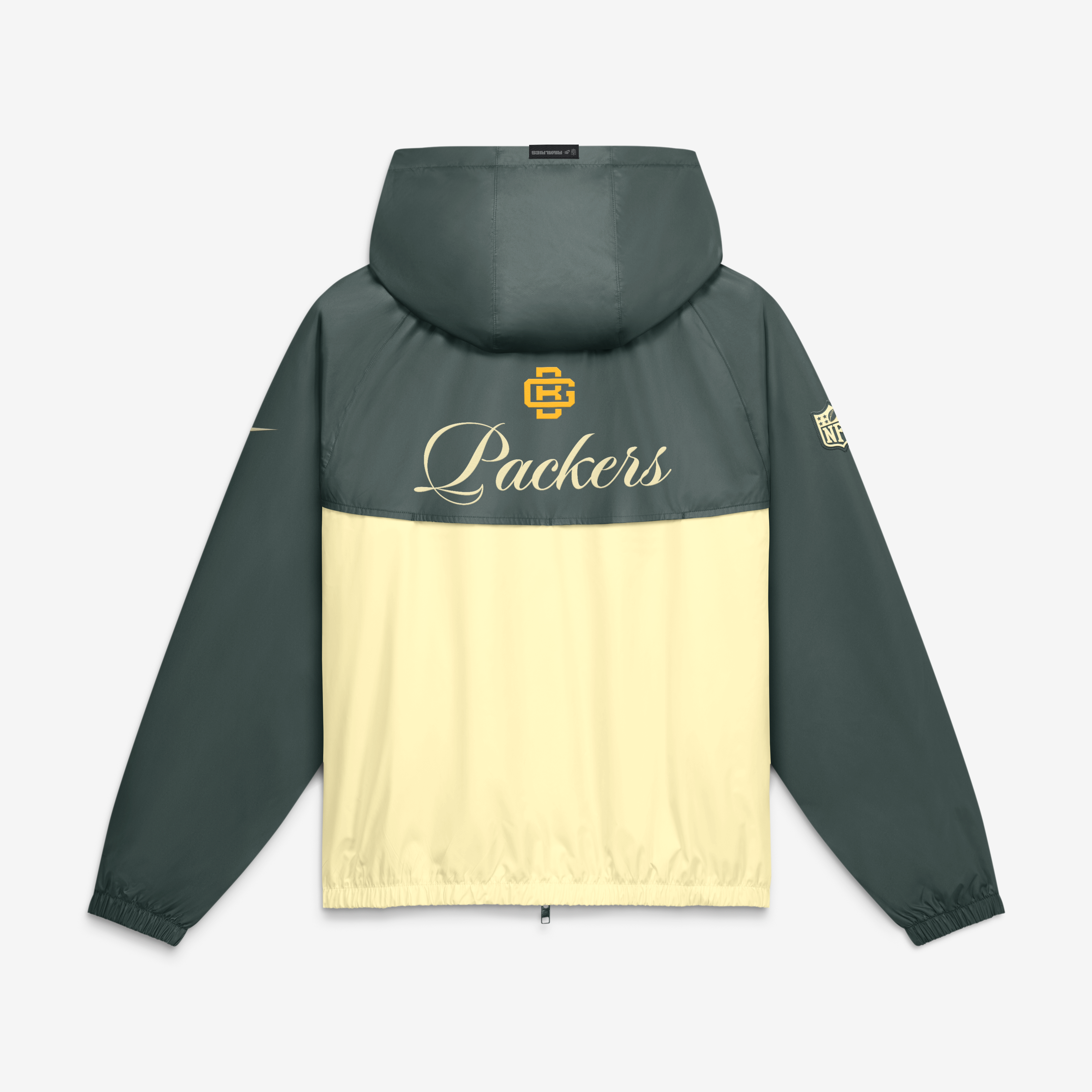 Veste coupe-vent zippée Nike Green Bay Packers 2026 Rivalries Collection pour homme