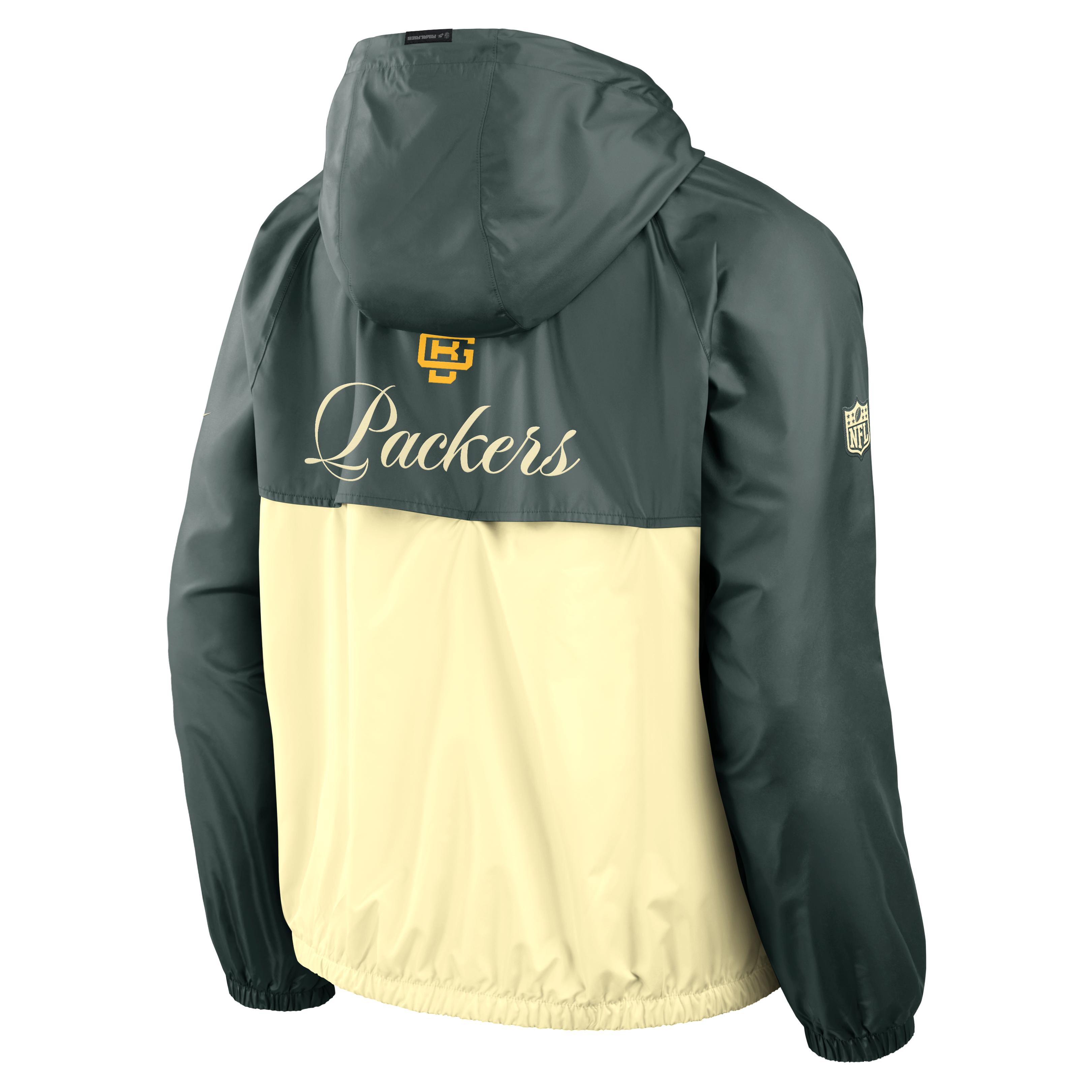 Veste coupe-vent zippée Nike Green Bay Packers 2026 Rivalries Collection pour homme