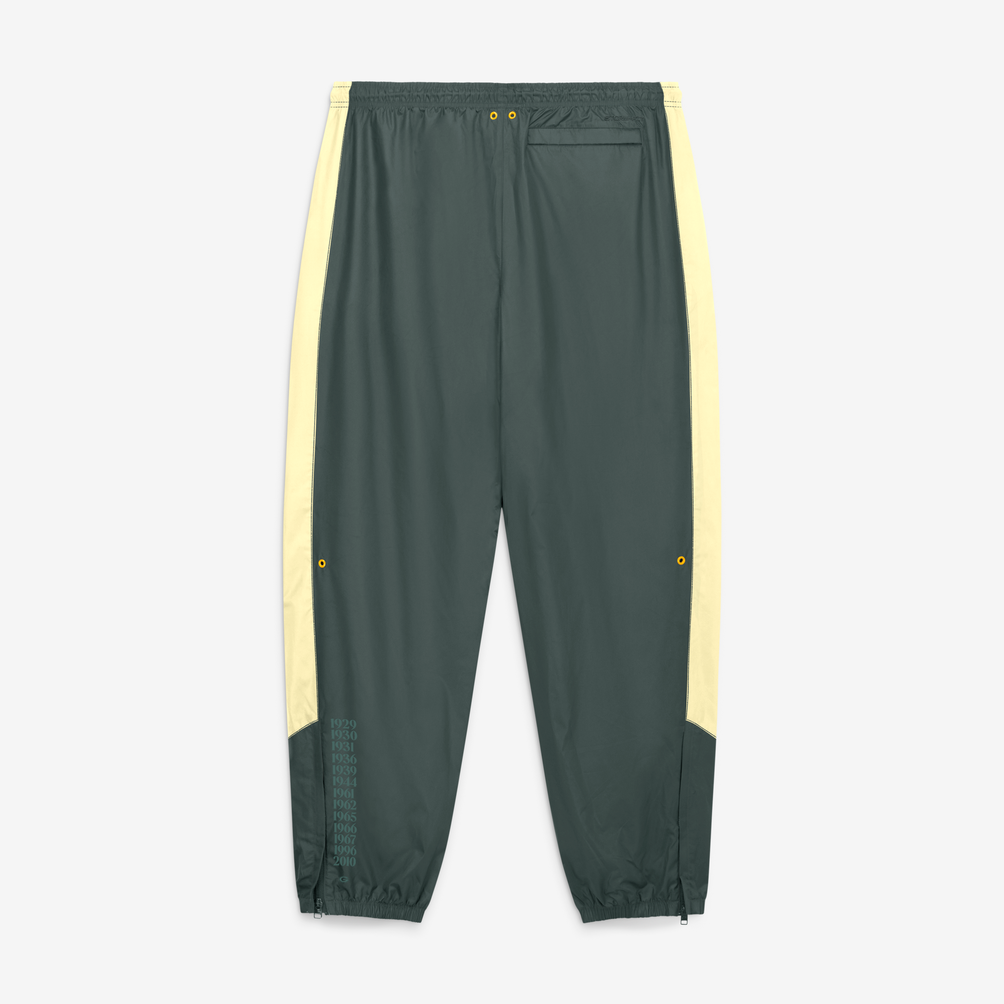 Pantalon coupe-vent Nike vert Green Bay Packers collection Rivalries 2026 pour homme