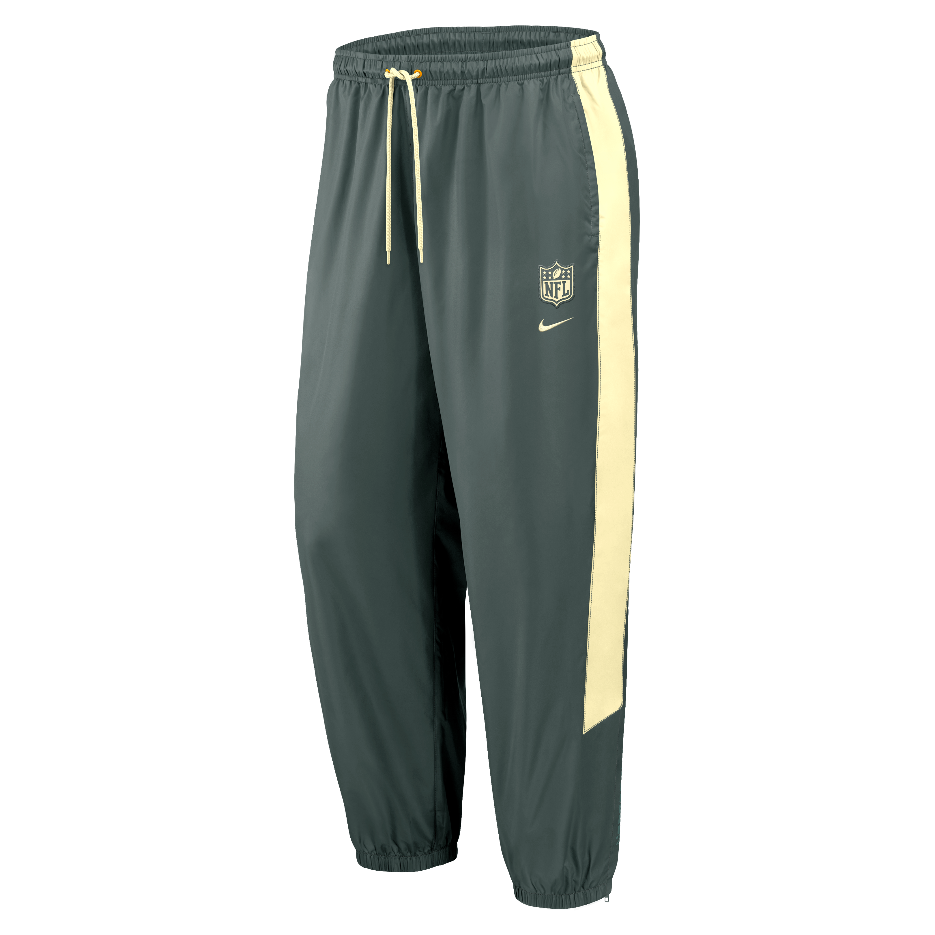 Pantalon coupe-vent Nike vert Green Bay Packers collection Rivalries 2026 pour homme