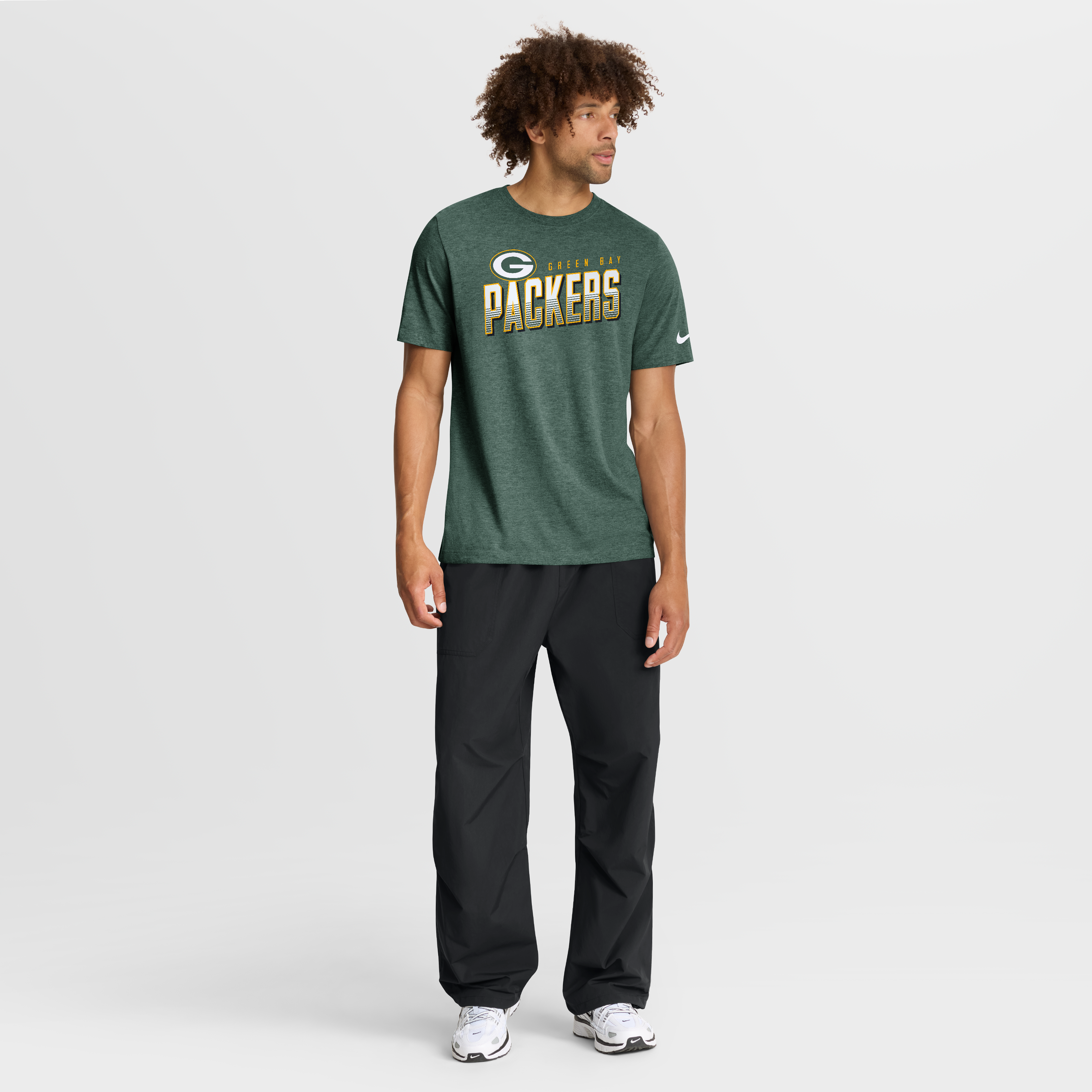 Men's Nike Green Bay Packers Believe The Game Tri-Blend T-Shirt
