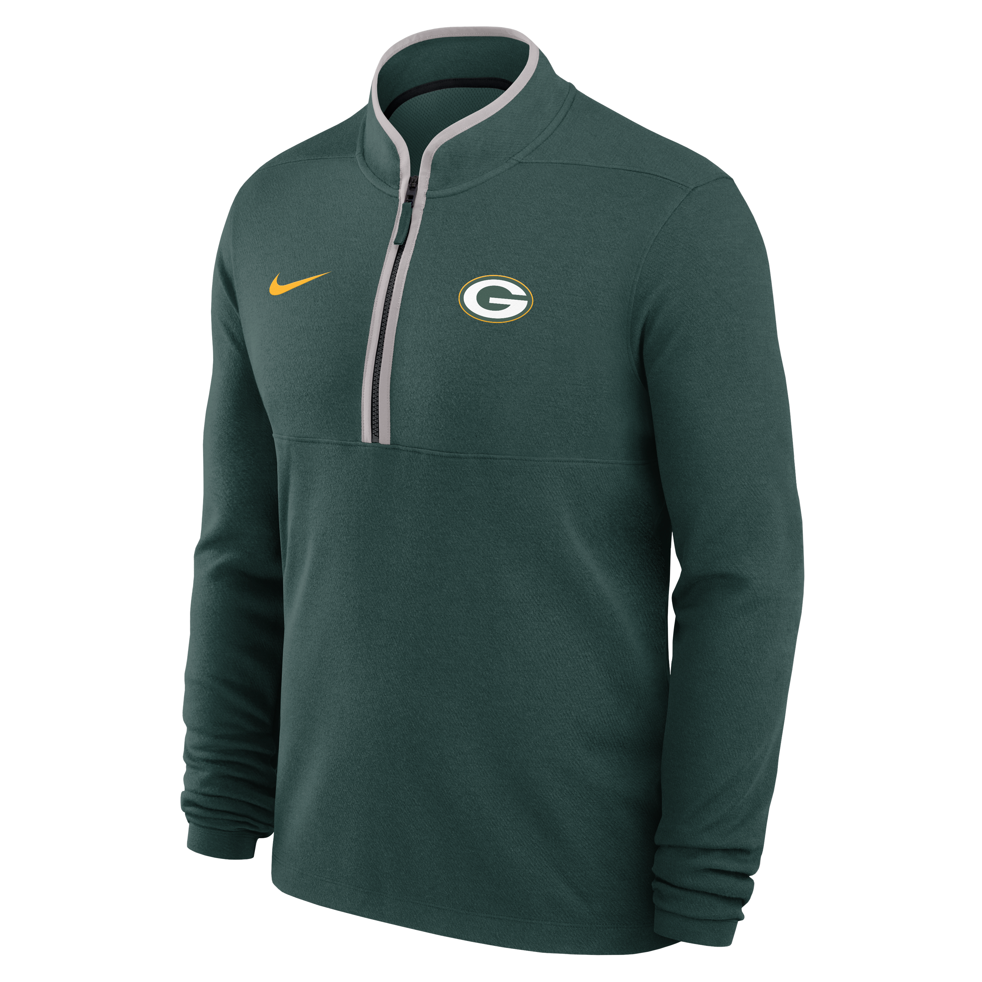 Men's Nike  Green Bay Packers Dri-FIT Victory Half-Zip Pullover
