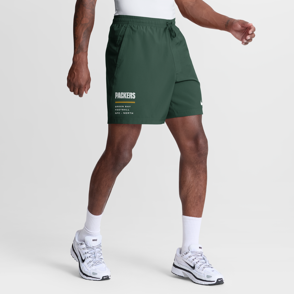 Green Bay Packers Nike Form Dri-FIT Shorts - Green