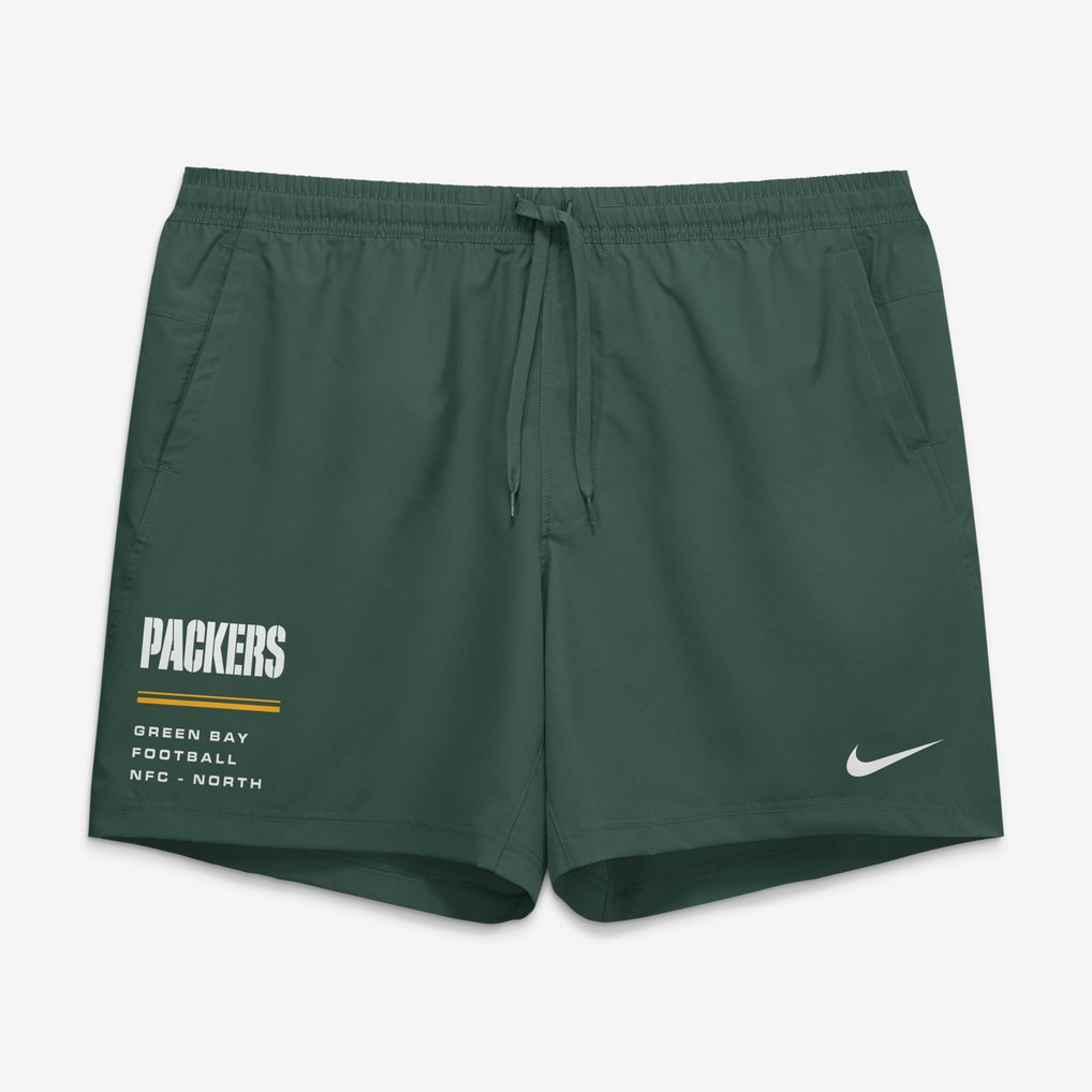 Green Bay Packers Nike Form Dri-FIT Shorts - Green