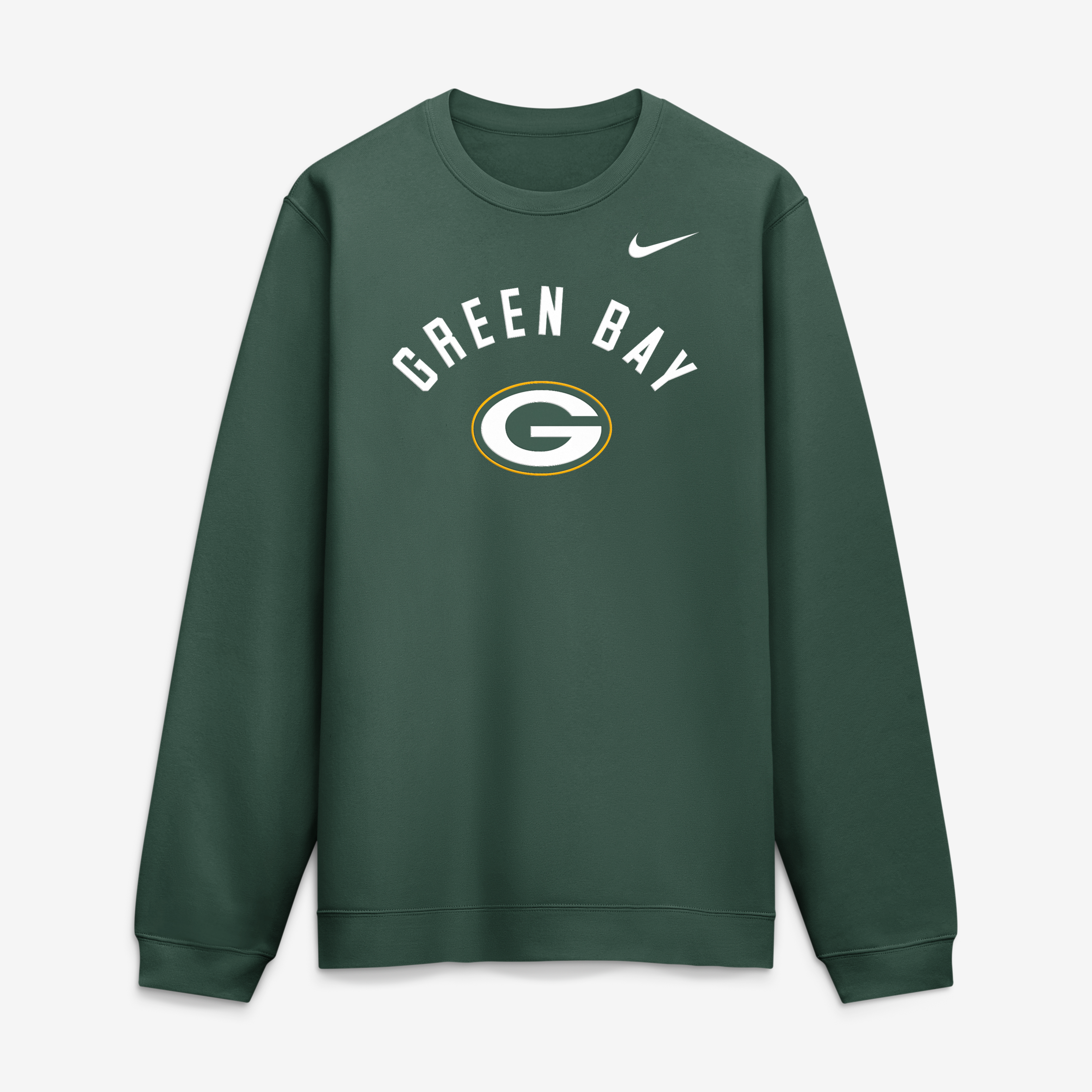 Sweat-shirt Nike vert Green Bay Packers Primetime Club pour homme