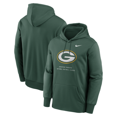 Sweat à capuche Nike Primetime Therma-FIT des Green Bay Packers - Vert