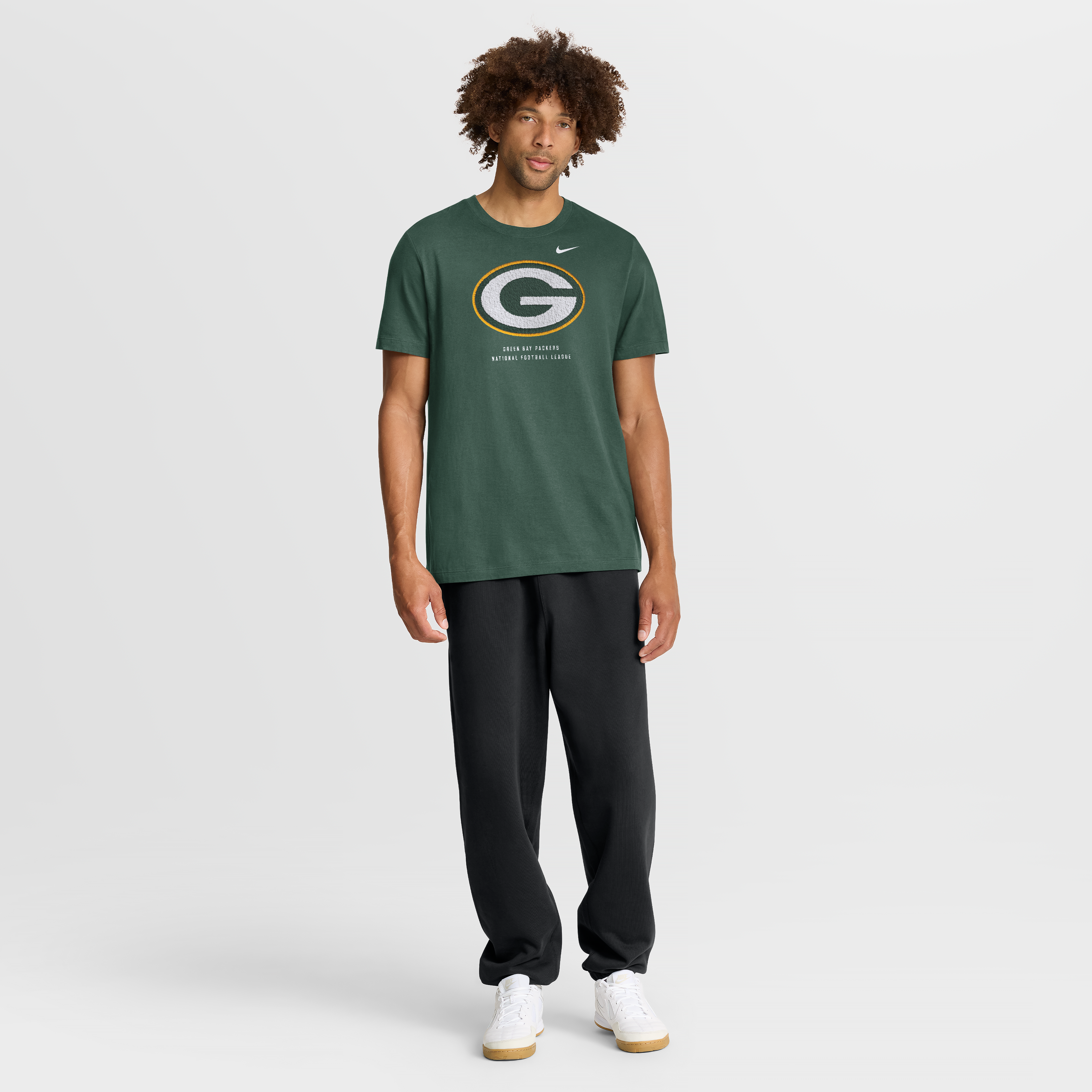 T-shirt Nike vert Green Bay Packers pour homme