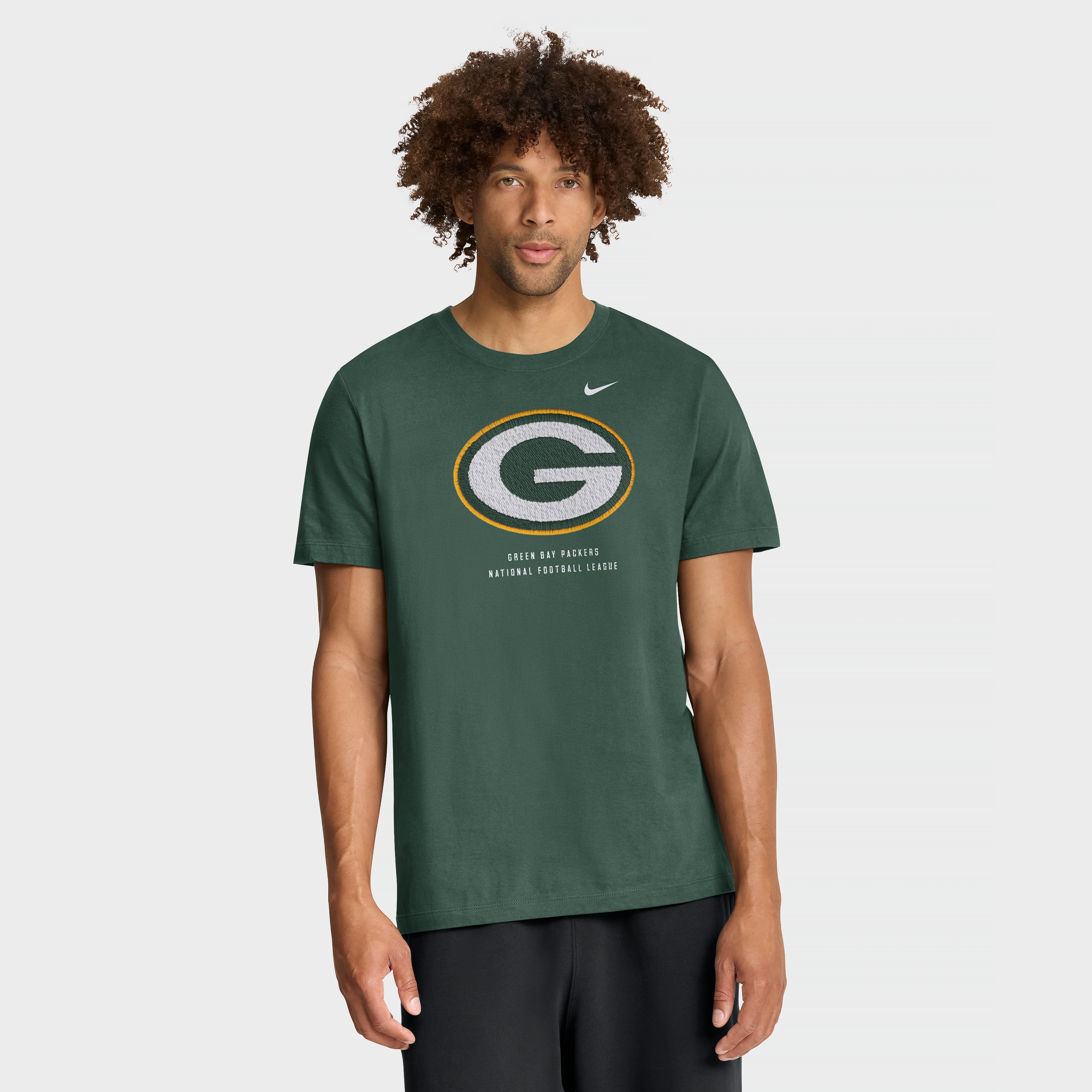 T-shirt Nike vert Green Bay Packers pour homme