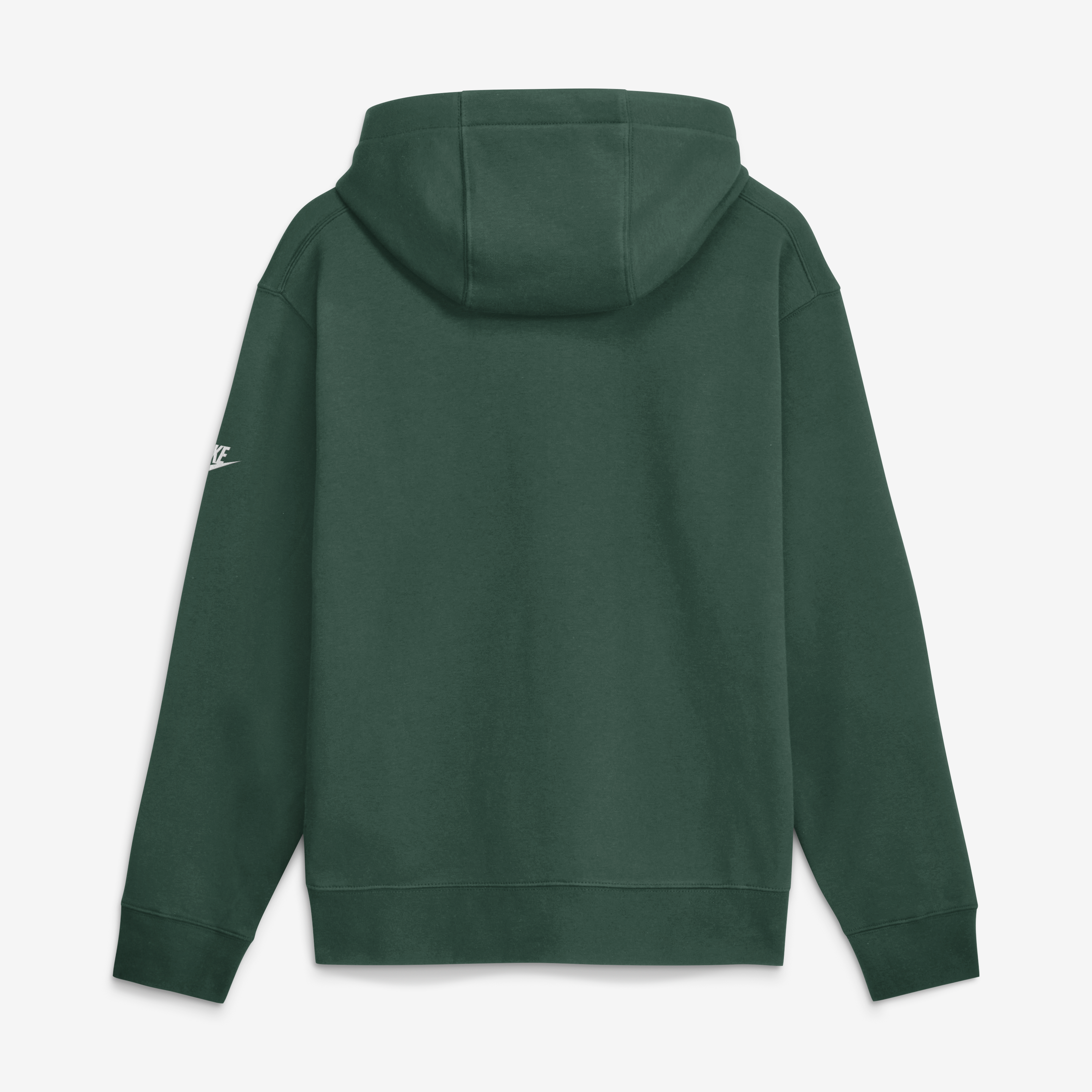 Men's Nike  Green Bay Packers Short Pass Rewind Club Fleece Hoodie