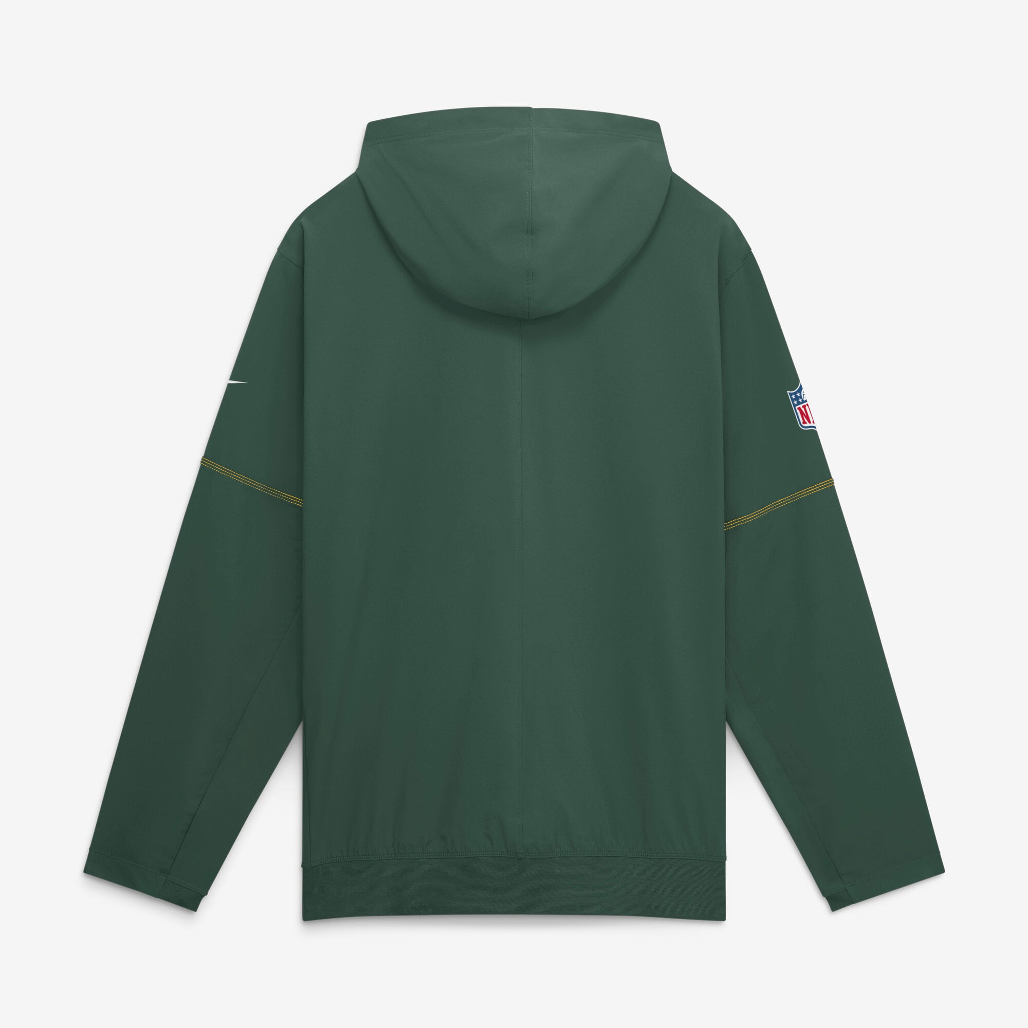 Men's Nike Green Bay Packers Sideline Anorak Half-Zip Hooded Jacket