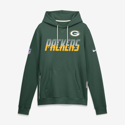 Sweat à capuche Dri-FIT Nike Sideline Standard Issue des Green Bay Packers - Vert