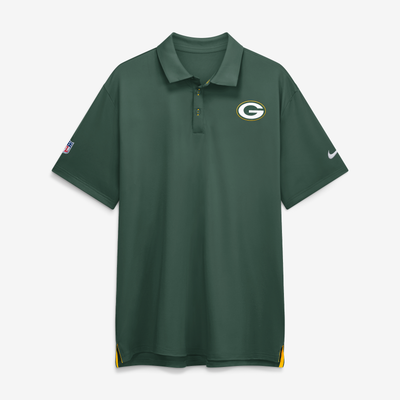 Green Bay Packers Nike Sideline Tour Dri-FIT Polo - Green