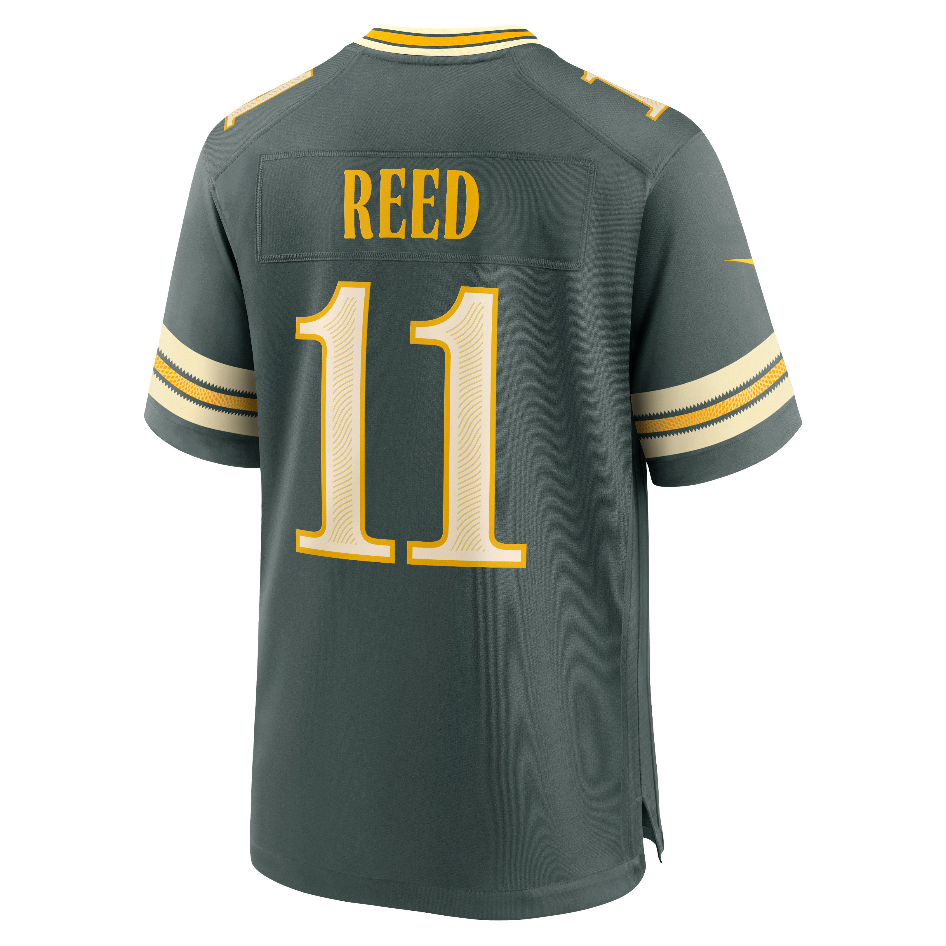 Men's Nike Jayden Reed Green Bay Packers 2026 Rivalries Collection Game Jersey