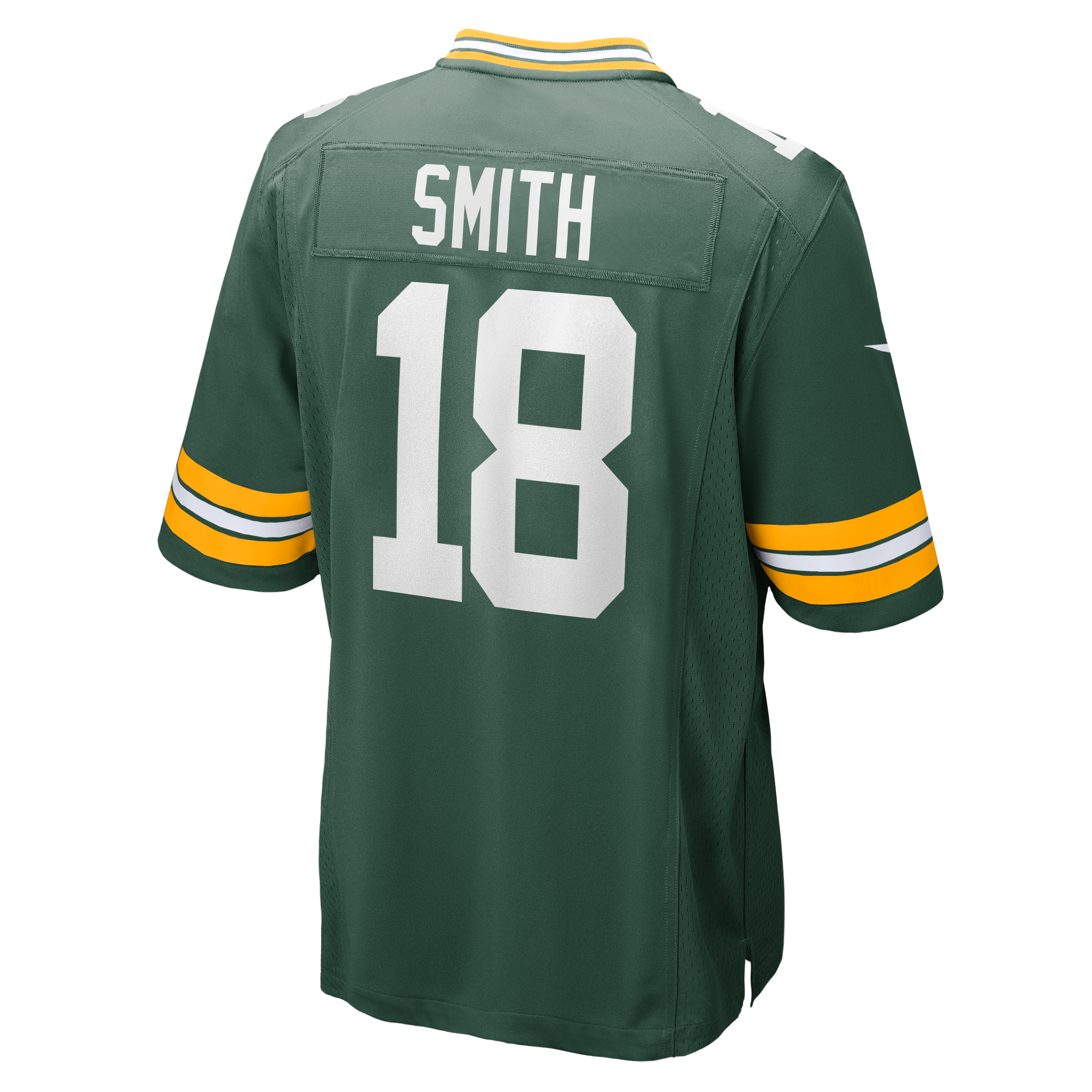 Men's Nike Jonnu Smith Green Bay Packers Team Game Jersey
