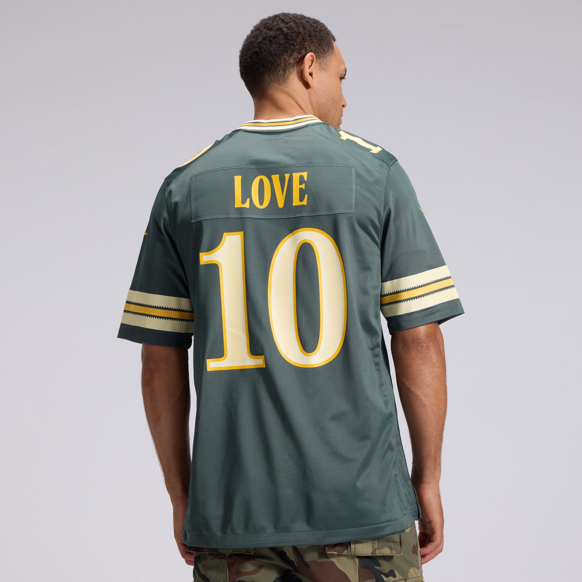 Men's Nike Jordan Love Green Bay Packers 2026 Rivalries Collection Game Jersey