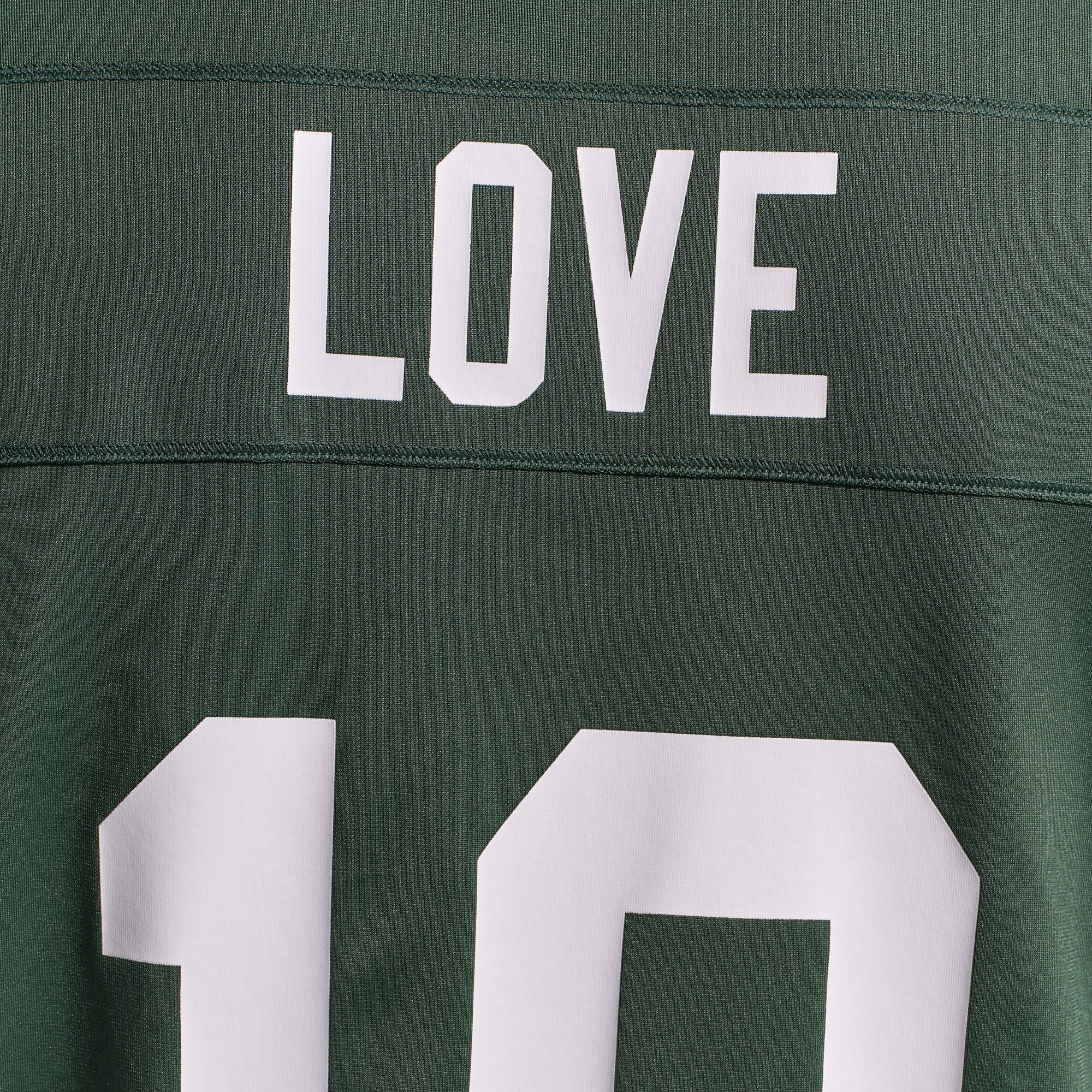 Maillot de match Nike Jordan Love White Green Bay Packers pour Homme