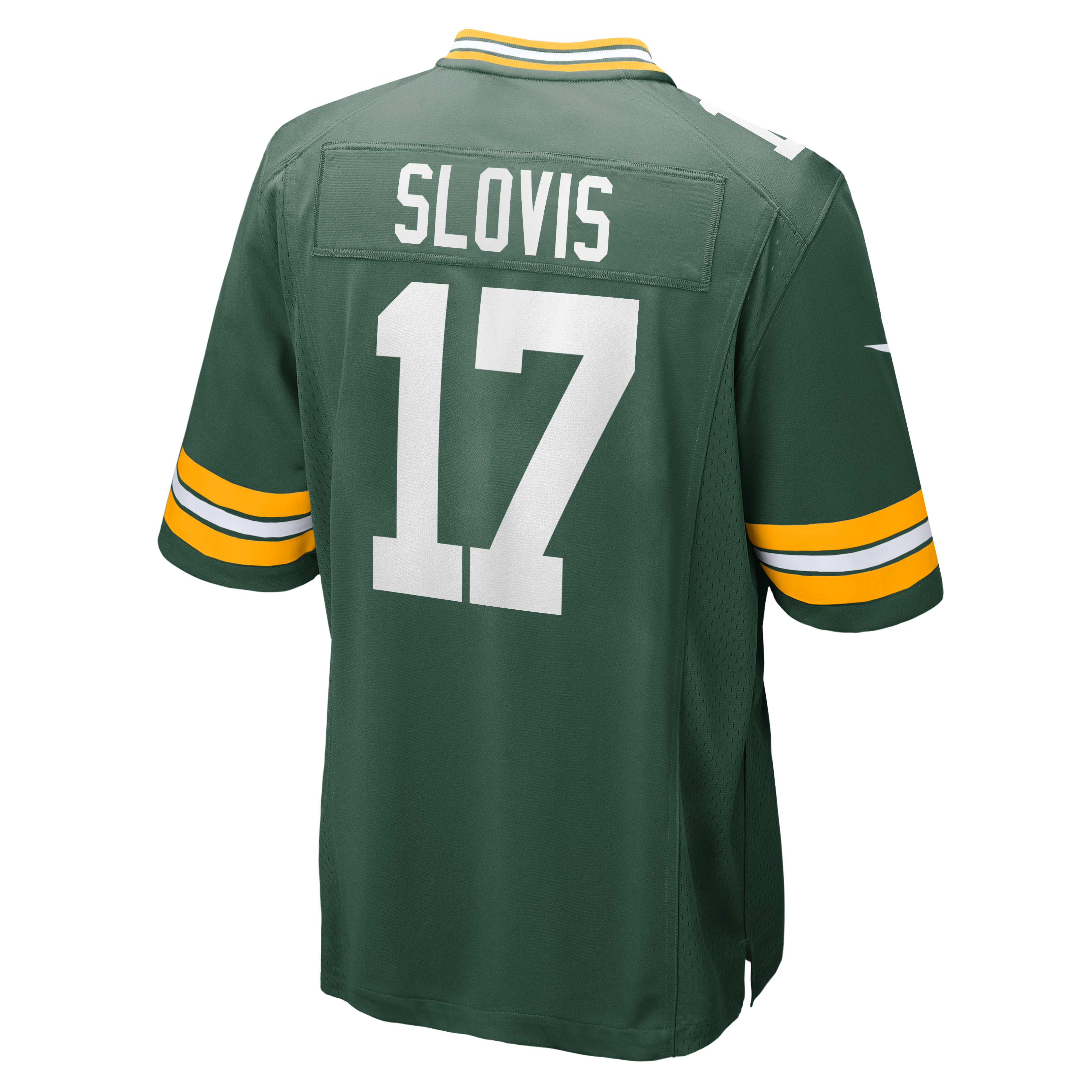 Men's Nike Kedon Slovis Green Bay Packers Team Game Jersey