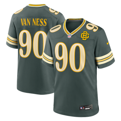 Lukas Van Ness Green Bay Packers Nike 2026 Rivalries Collection Game Jersey - Green
