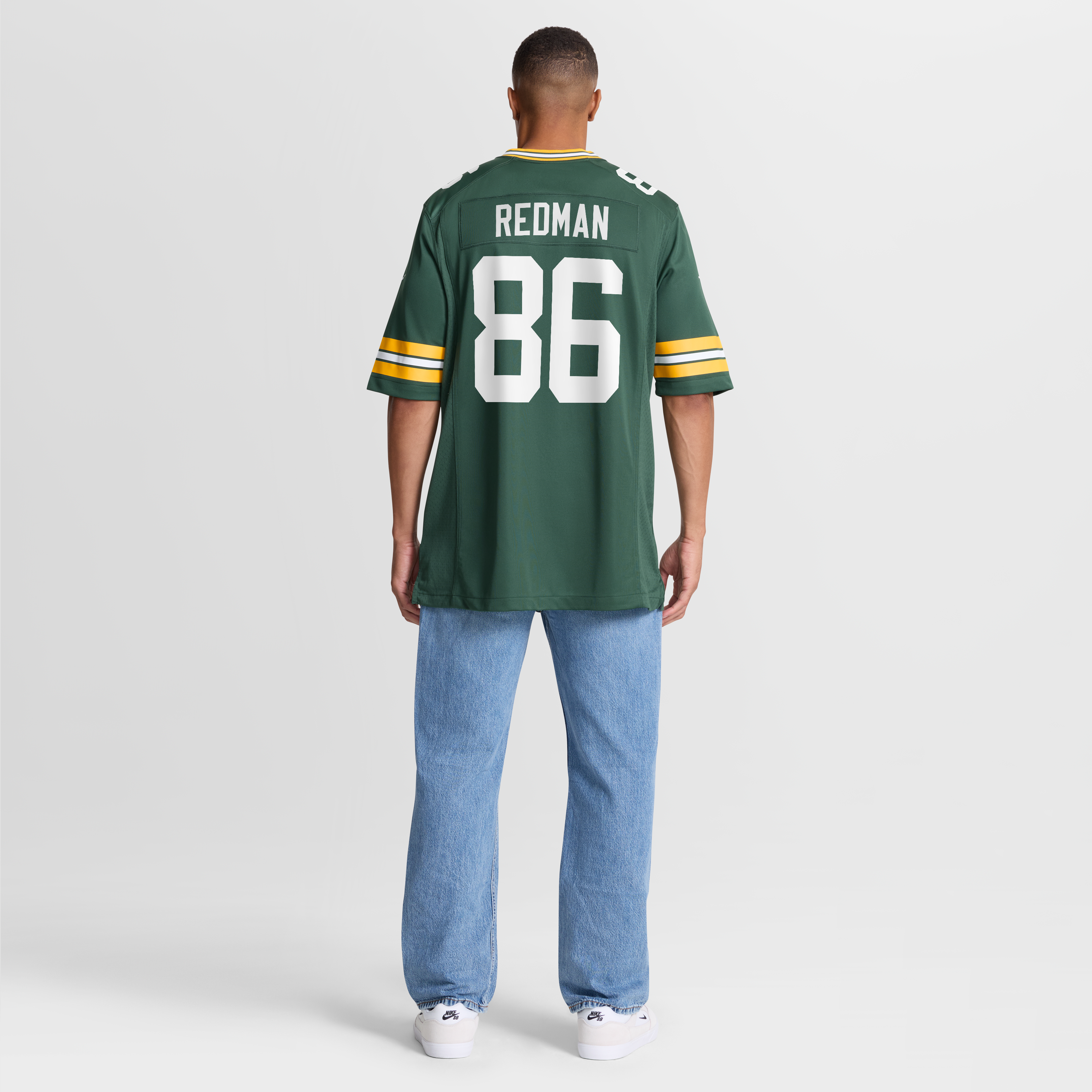 Men's Nike Mark Redman Green Bay Packers Team Game Jersey