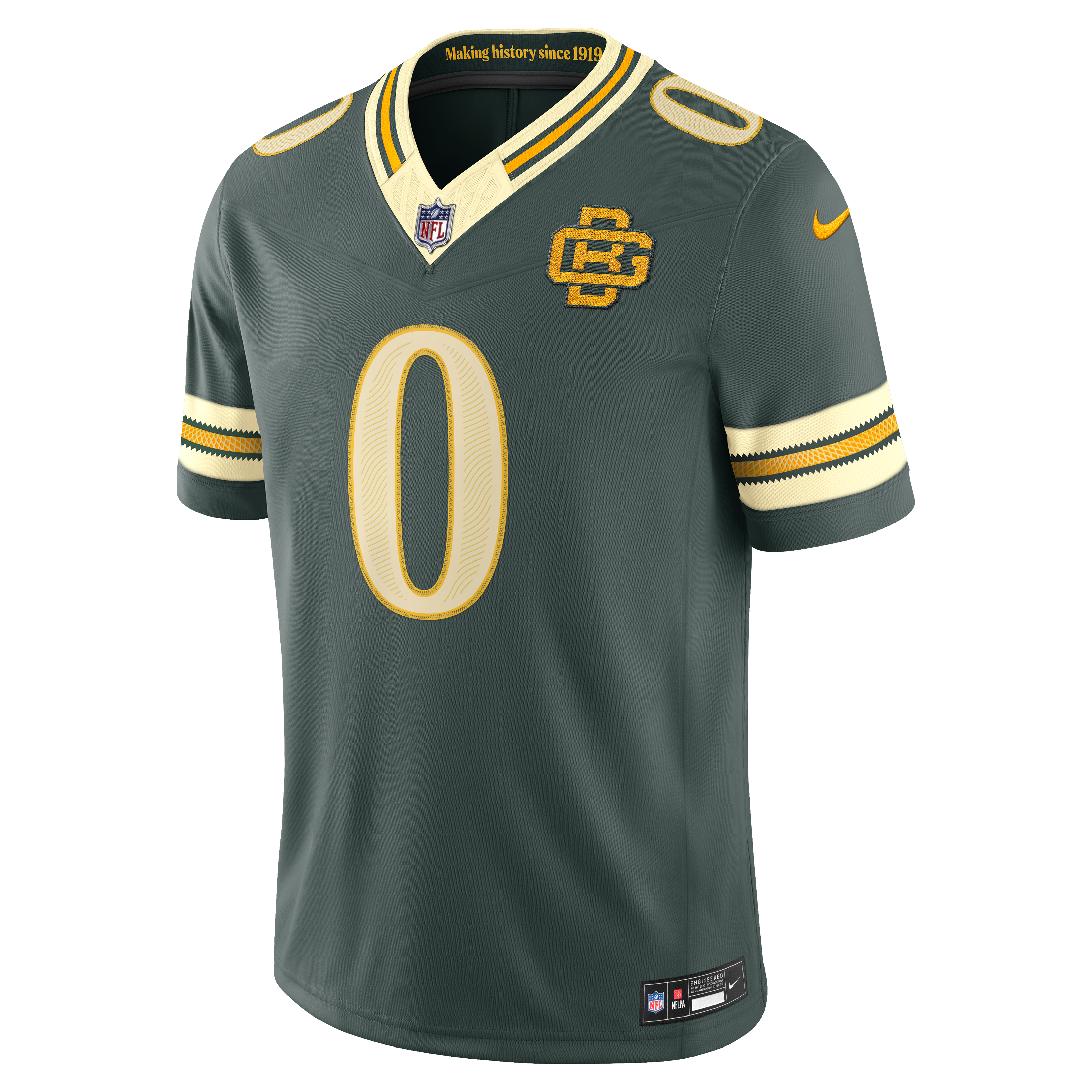 Men's Nike Matthew Golden Green Bay Packers 2026 Rivalries Collection Stitched Limited Jersey