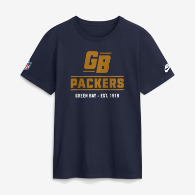T-shirt Nike Alt Dri-FIT Green Bay Packers - Bleu marine