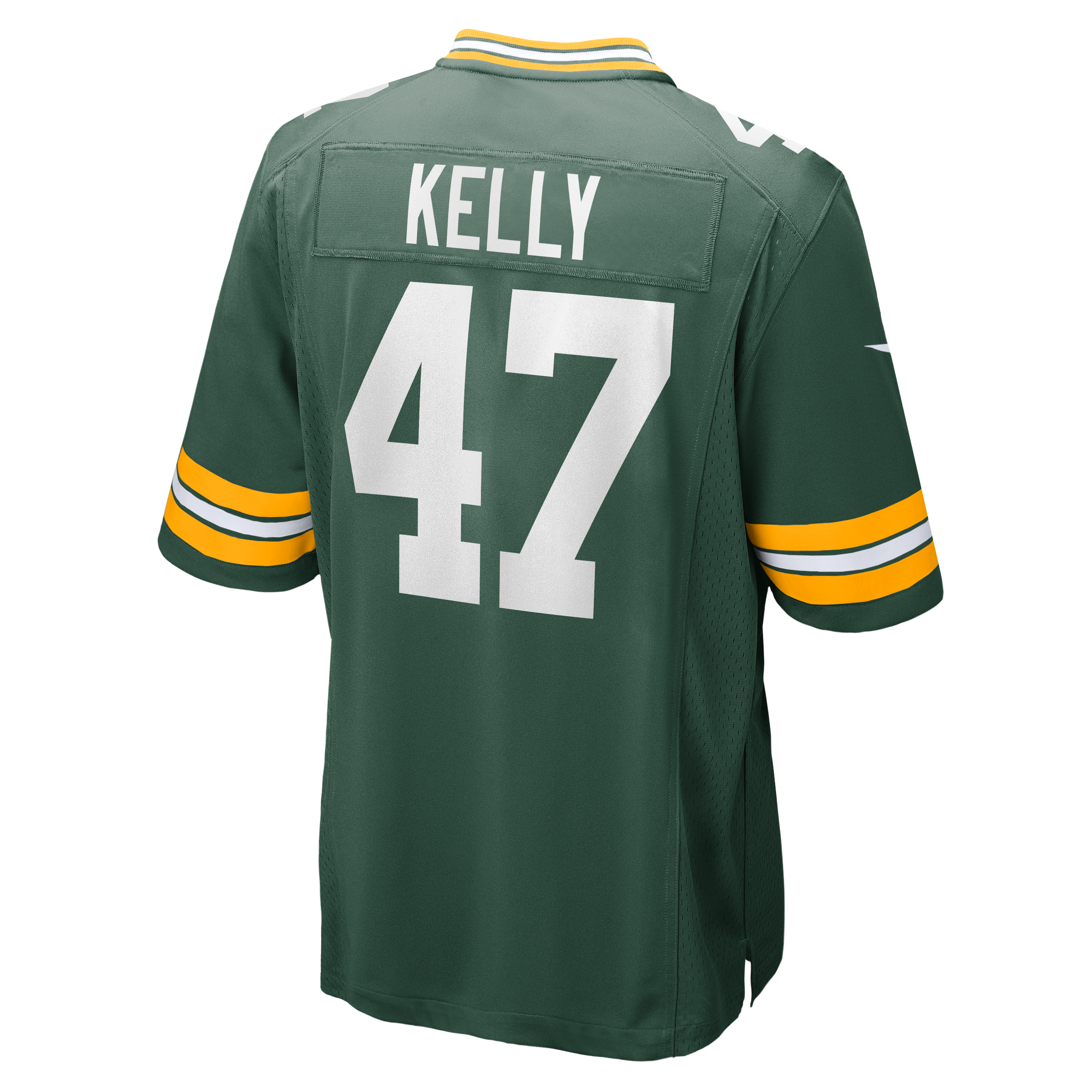 Men's Nike Nyjalik Kelly Green Bay Packers Team Game Jersey