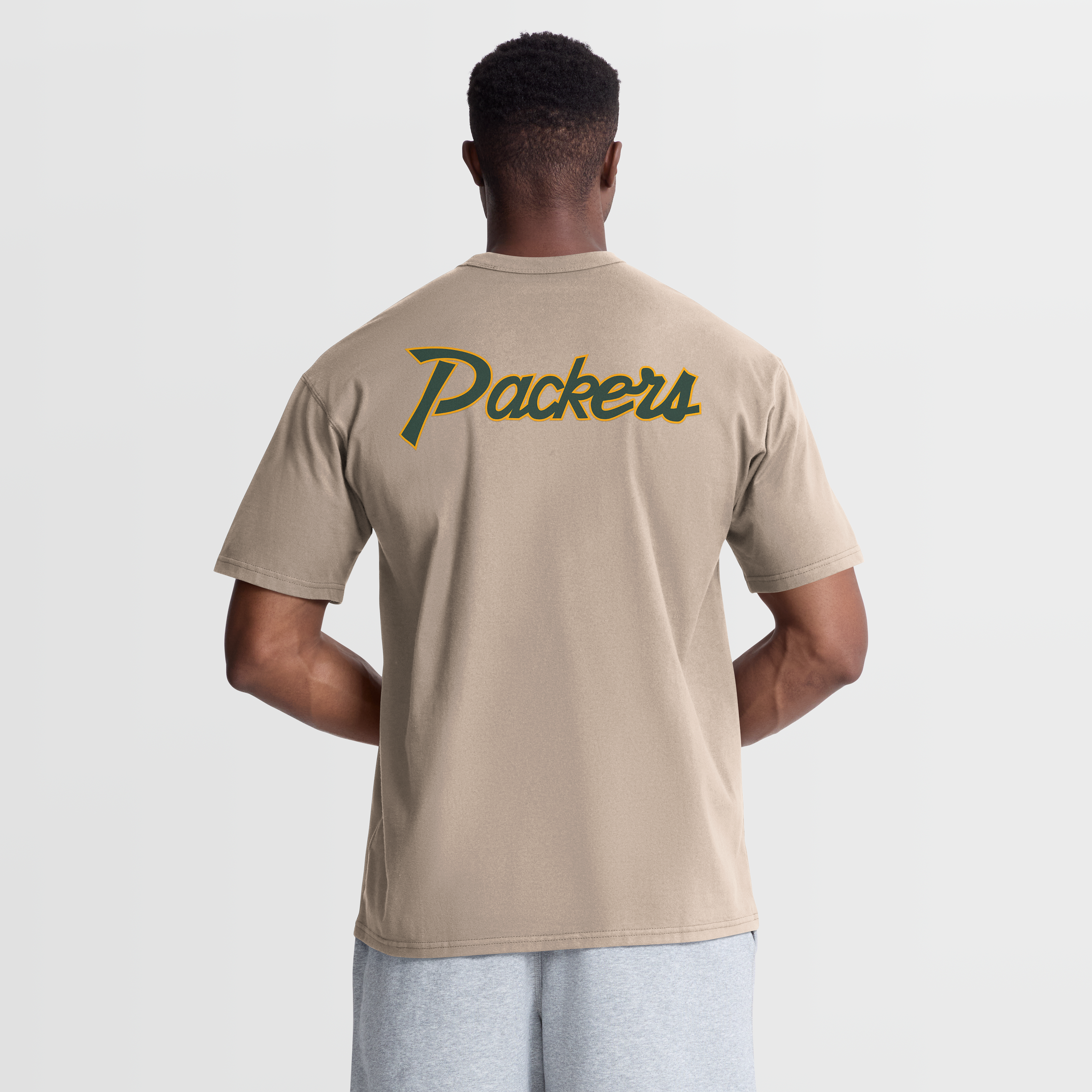 Men's Nike Sand Green Bay Packers Night Primary Max90 T-Shirt