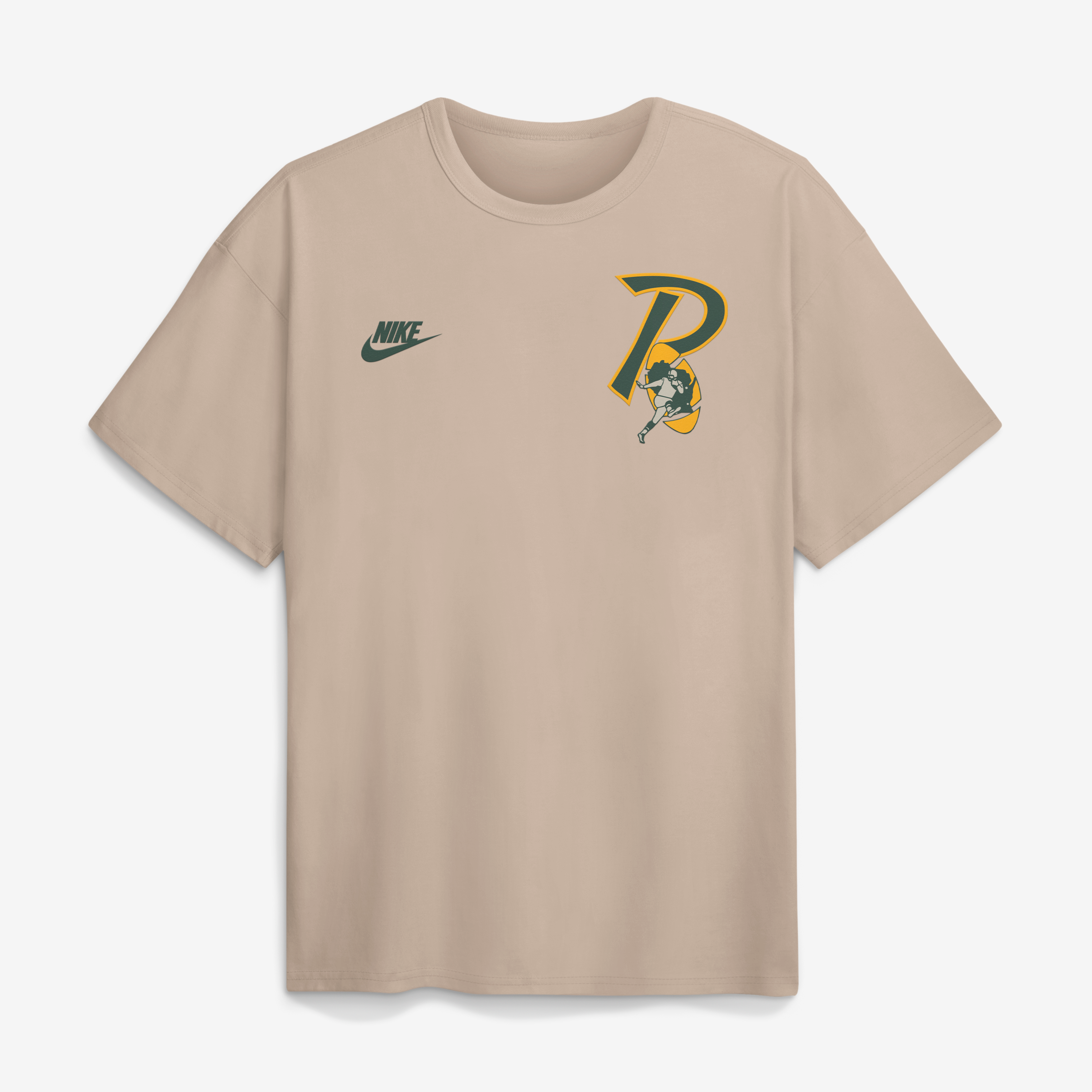 Men's Nike Sand Green Bay Packers Night Primary Max90 T-Shirt