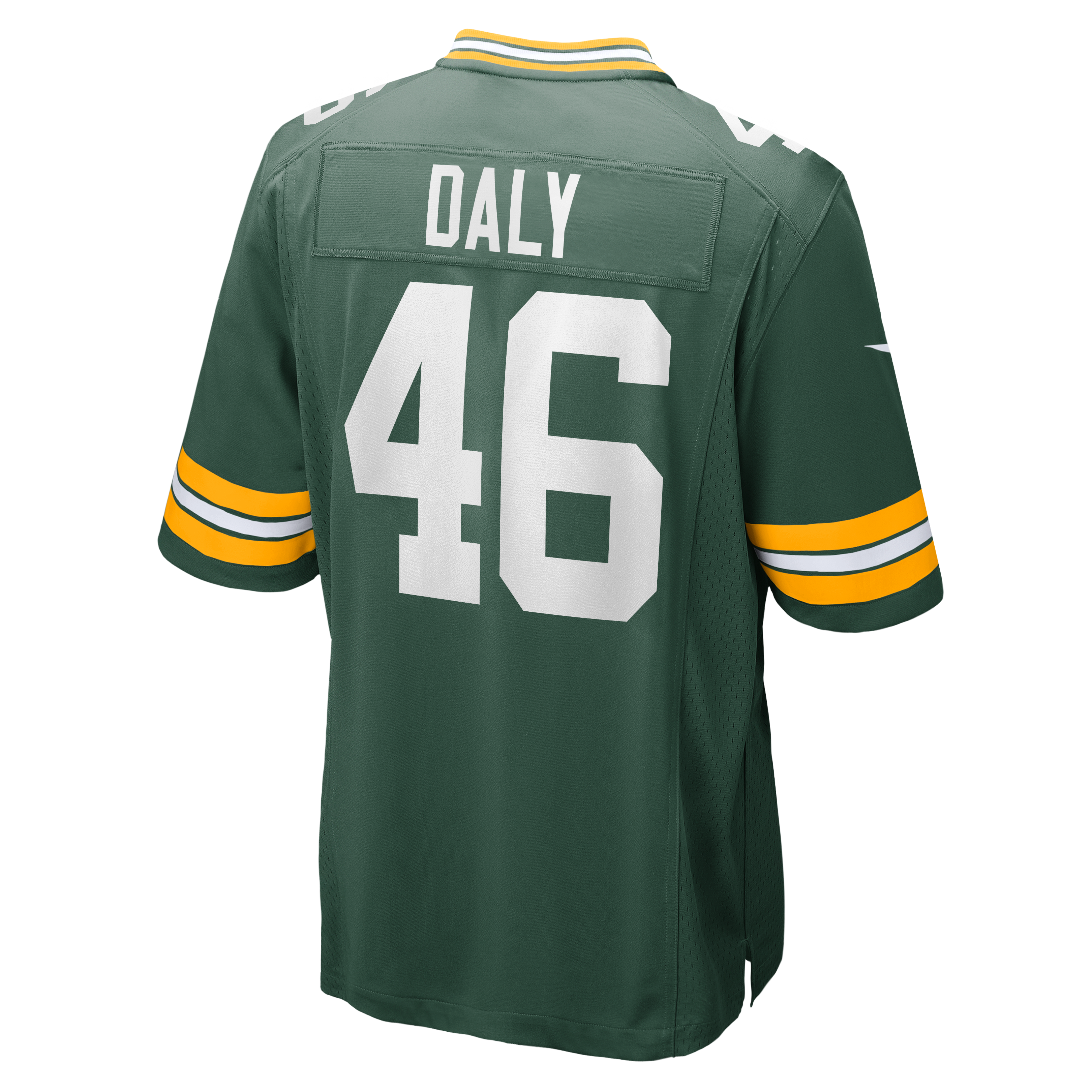 Men's Nike Scott Daly Green Bay Packers Team Game Jersey