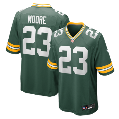 Skyy Moore Green Bay Packers Nike Team Game Jersey - Green