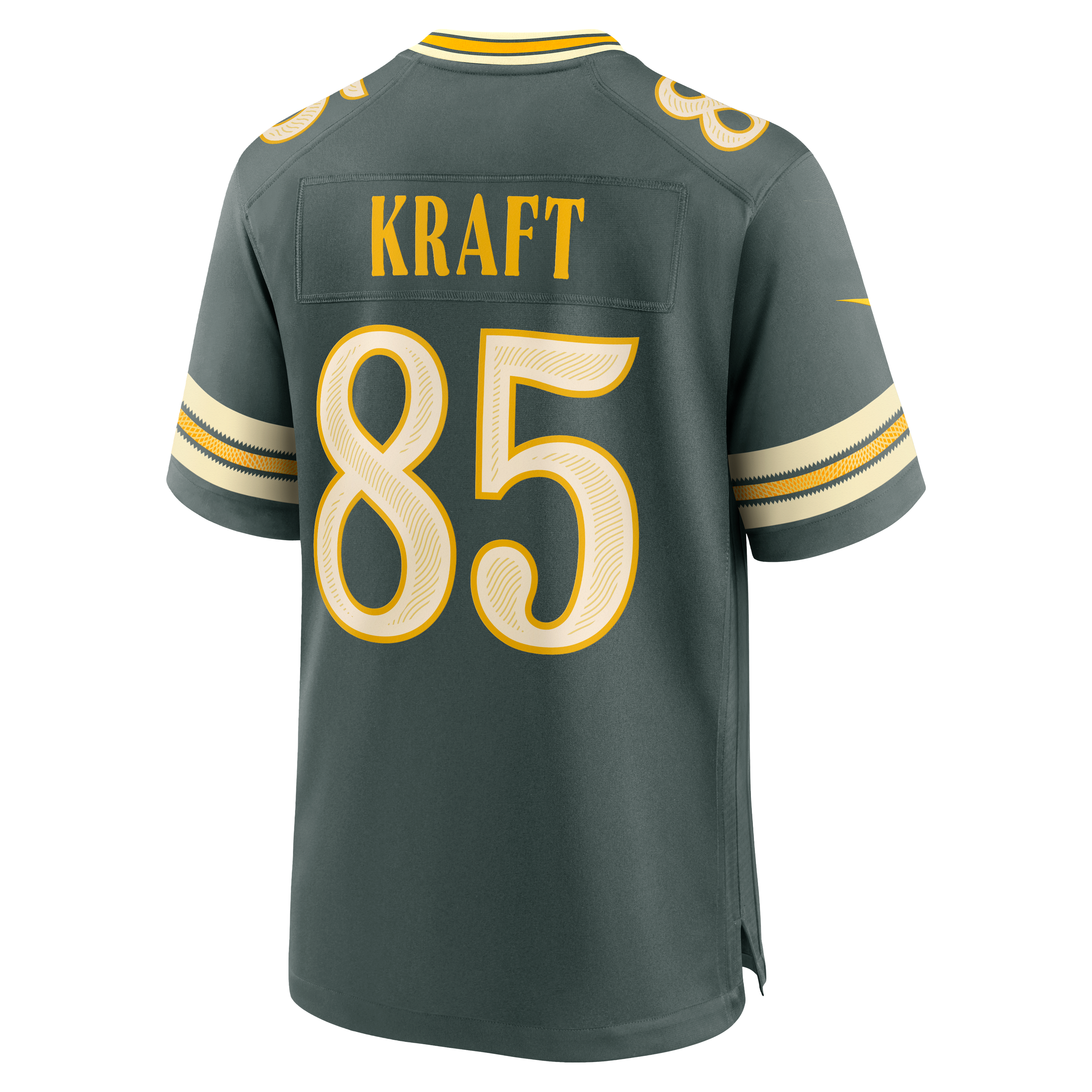 Men's Nike Tucker Kraft Green Bay Packers 2026 Rivalries Collection Game Jersey