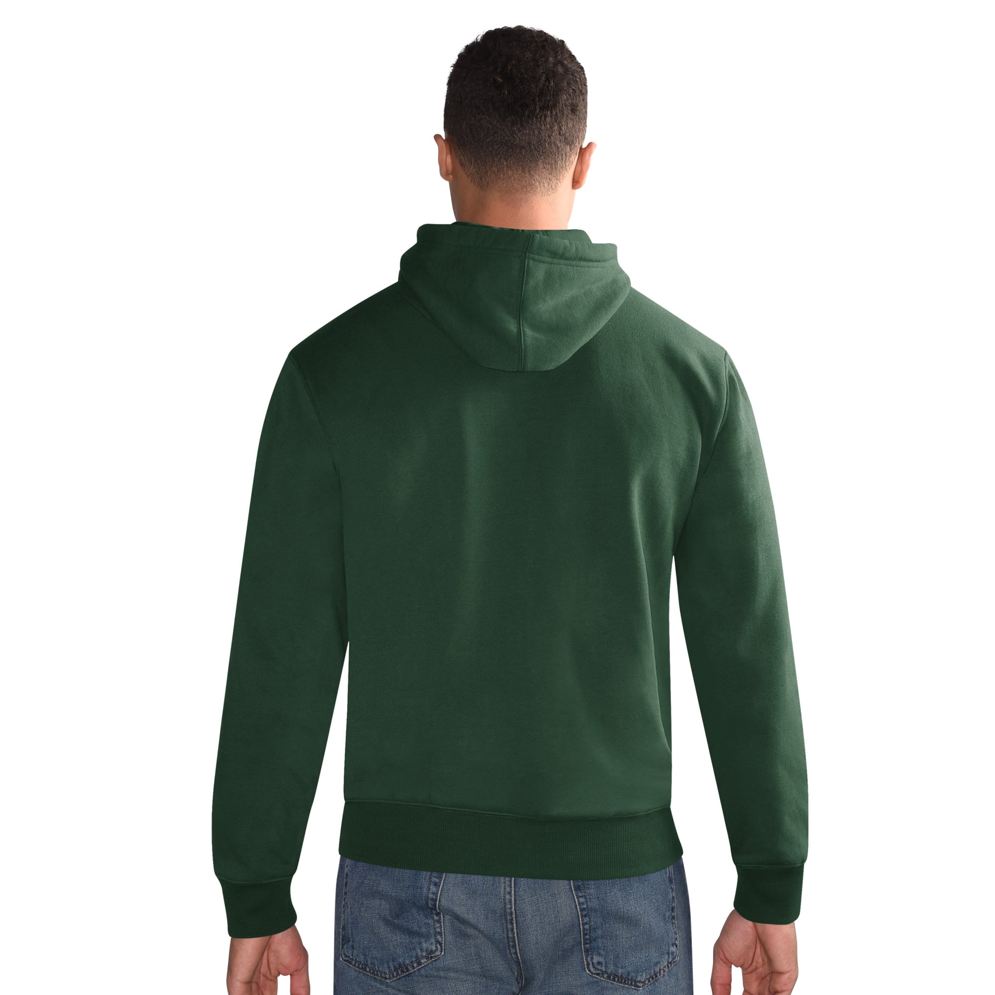 Men's Starter  Green Bay Packers Hoodie and Cuffed Knit Hat Combo Pack