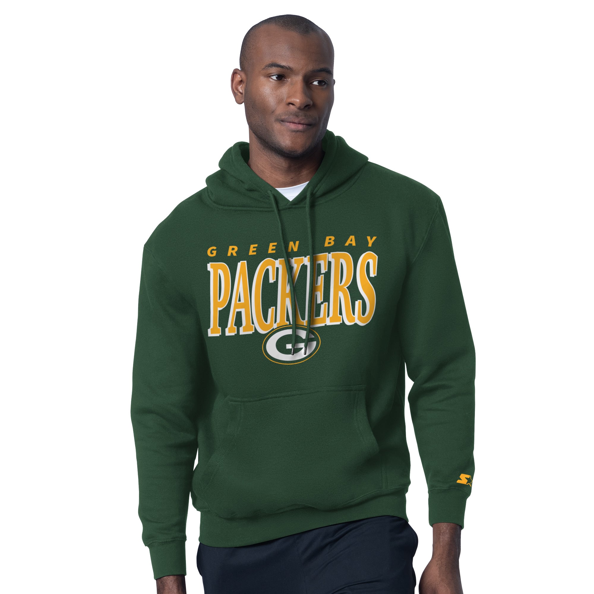Ensemble t-shirt et sweat à capuche Starter Green Bay Packers pour homme