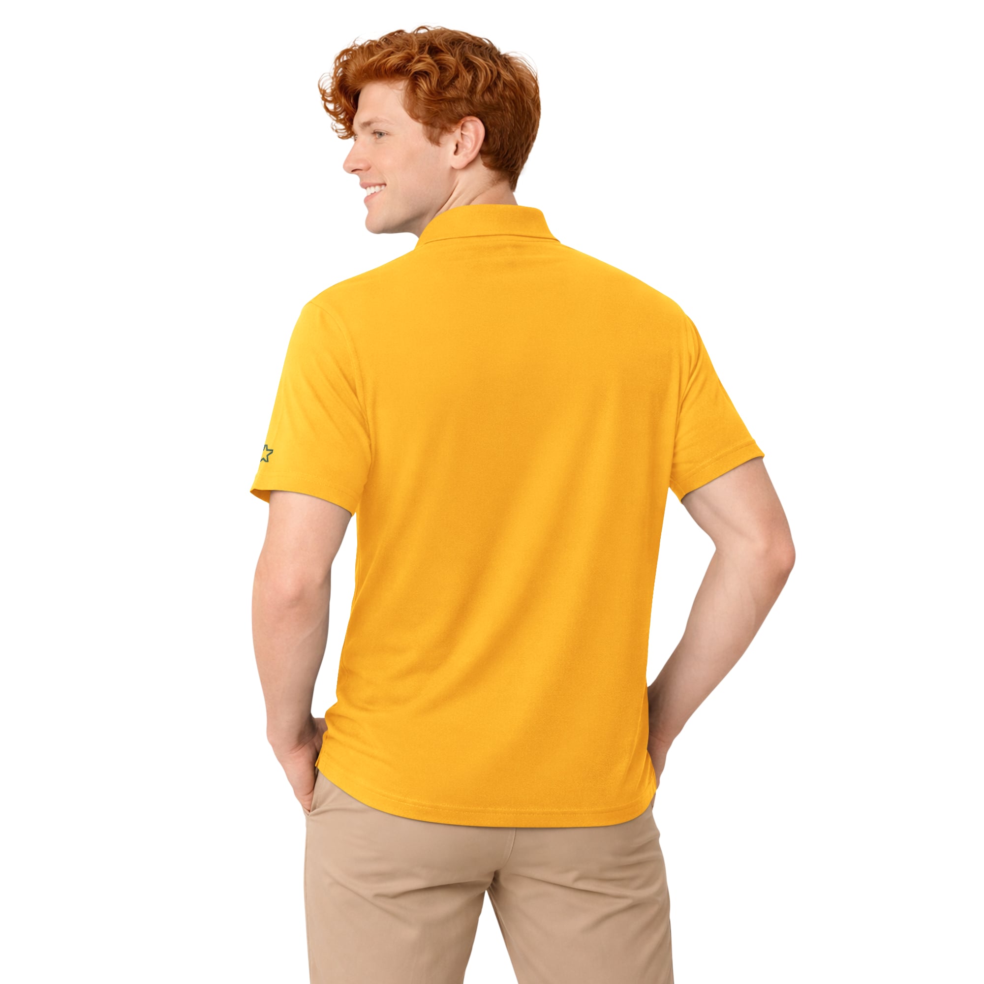 Ensemble de deux polos à logo Green Bay Packers pour homme, vert et or.