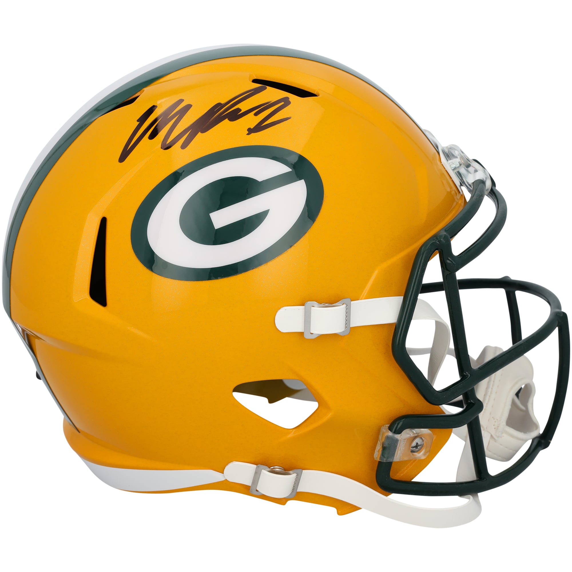 Micah Parsons Green Bay Packers Autographed Riddell Speed Replica Helmet
